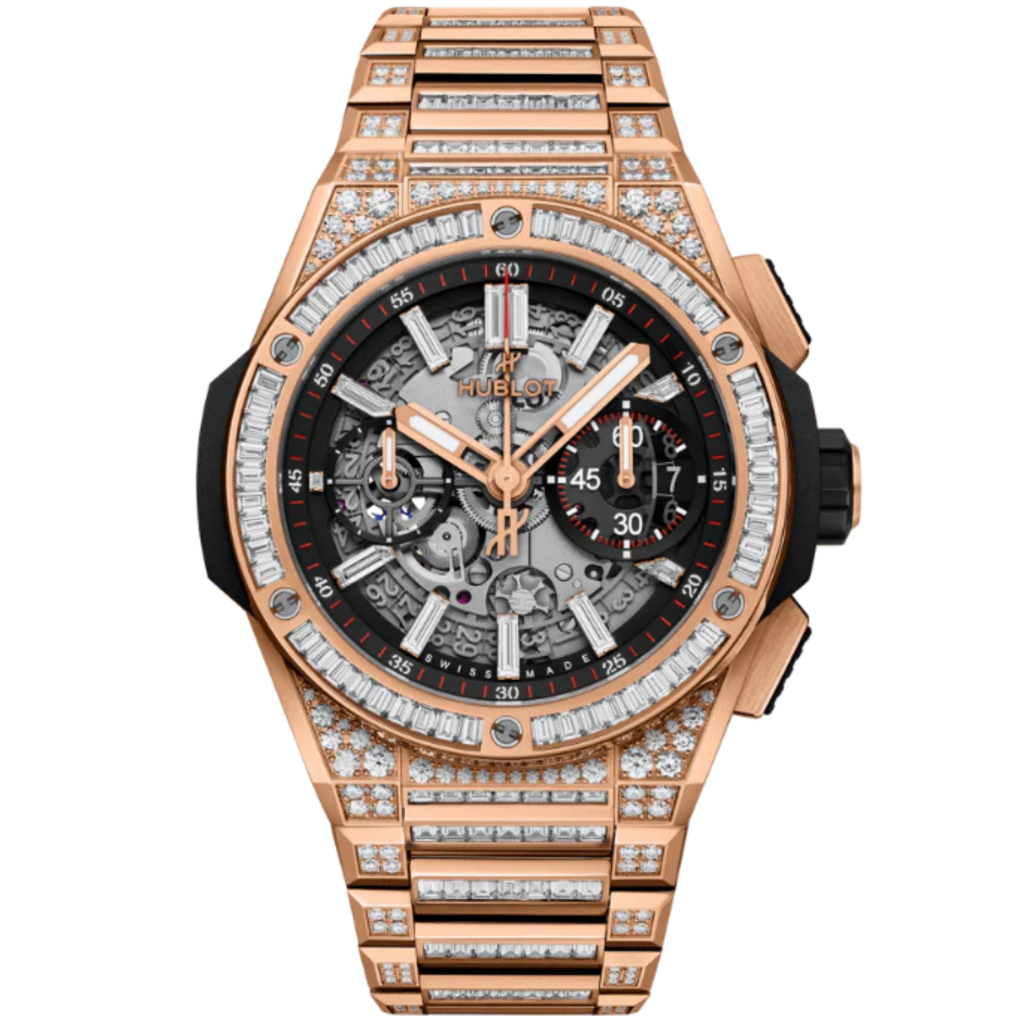 Big Bang 42mm INTEGRATED KING GOLD JEWELLERY