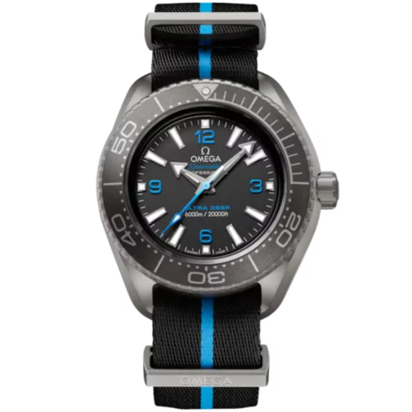 SEAMASTER PLANET OCEAN 6000M ULTRA DEEP 45 MM TITANIUM WITH BLACK DIAL