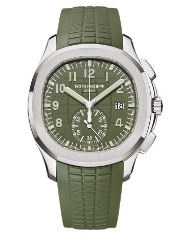 Patek Philippe Aquanaut Ref. 5968G Green Dial