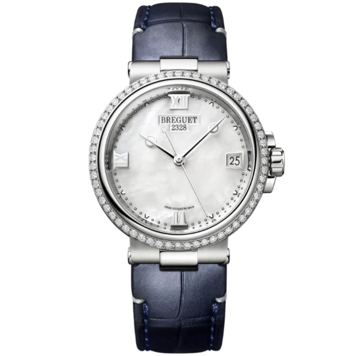 MARINE DAME 9518 34 MM STAINLESS STEEL WITH MOTHER OF PEARL DIAL