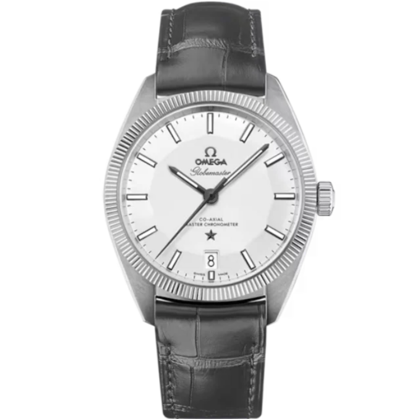 CONSTELLATION GLOBEMASTER 39 MM STAINLESS STEEL WITH SILVER DIAL