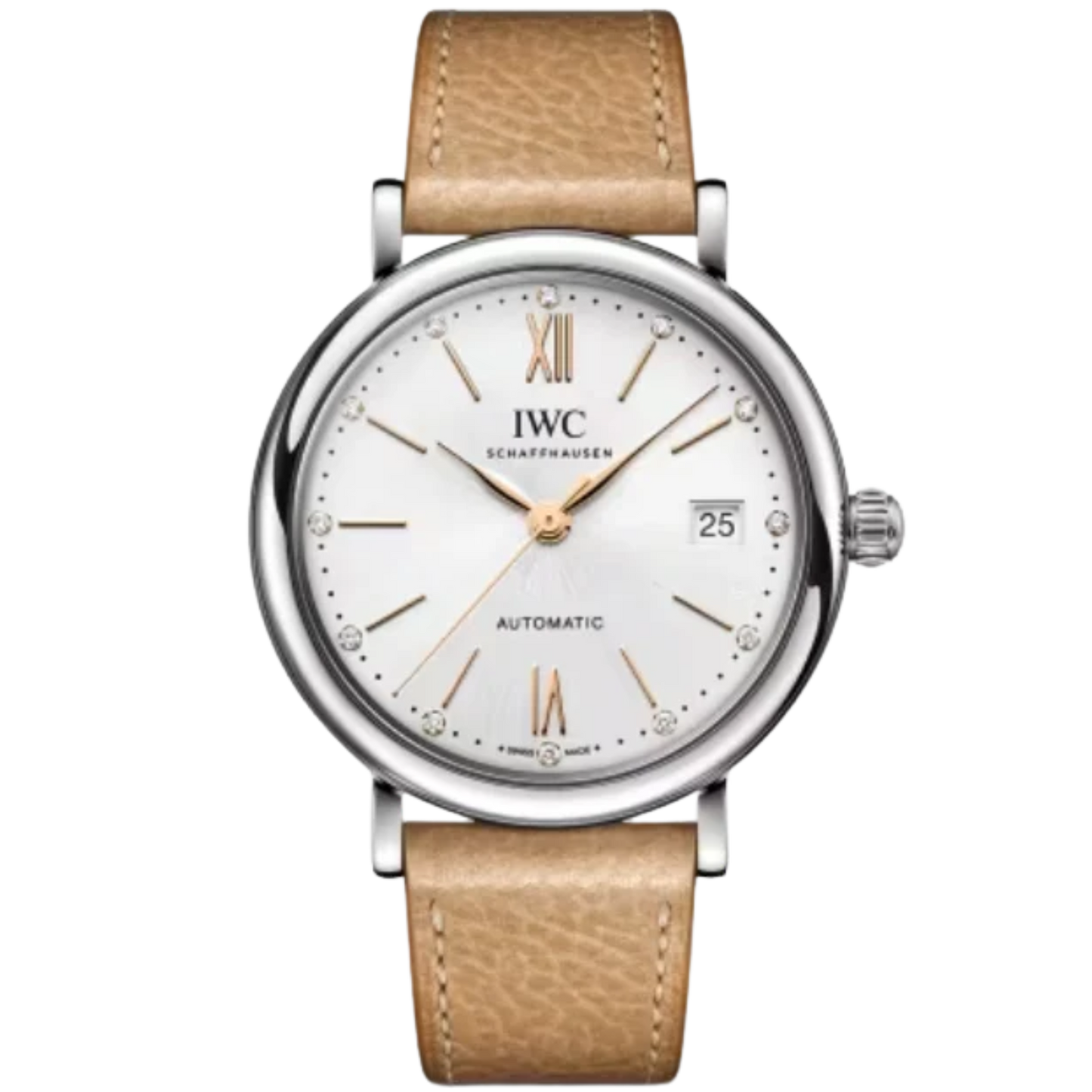 PORTOFINO AUTOMATIC 37 MM STAINLESS STEEL WITH WHITE DIAL