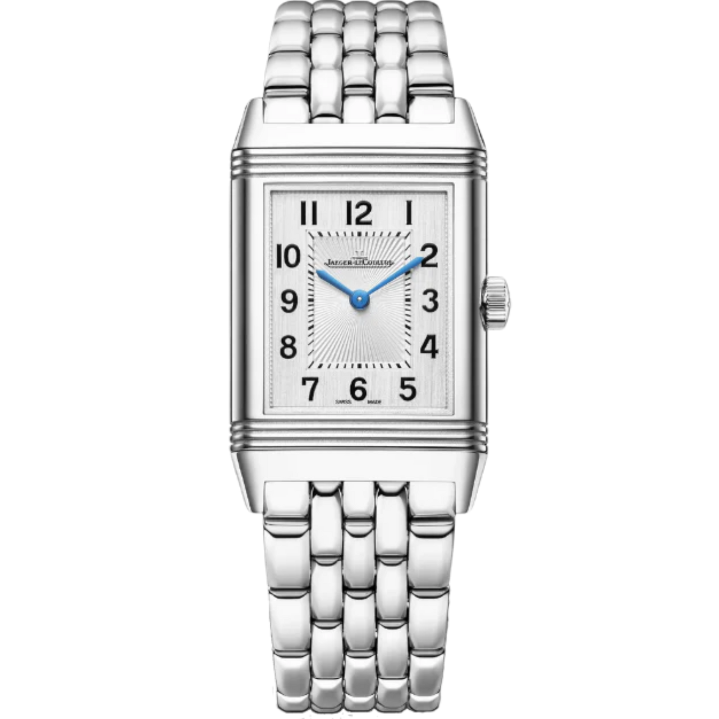 REVERSO CLASSIC MONOFACE 40 MM STAINLESS STEEL WITH SILVER GREY DIAL
