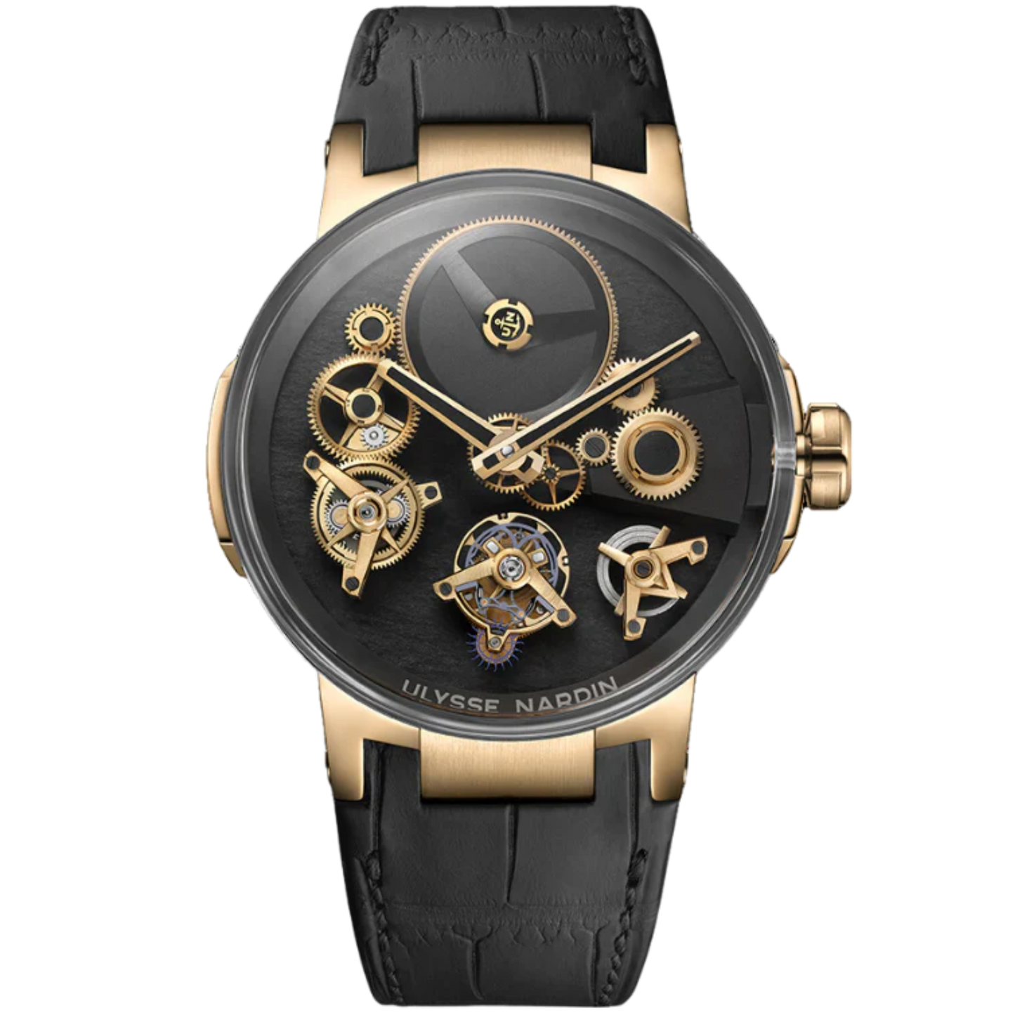 BLAST FREE WHEEL 44 MM ROSE GOLD WITH BLACK DIAL
