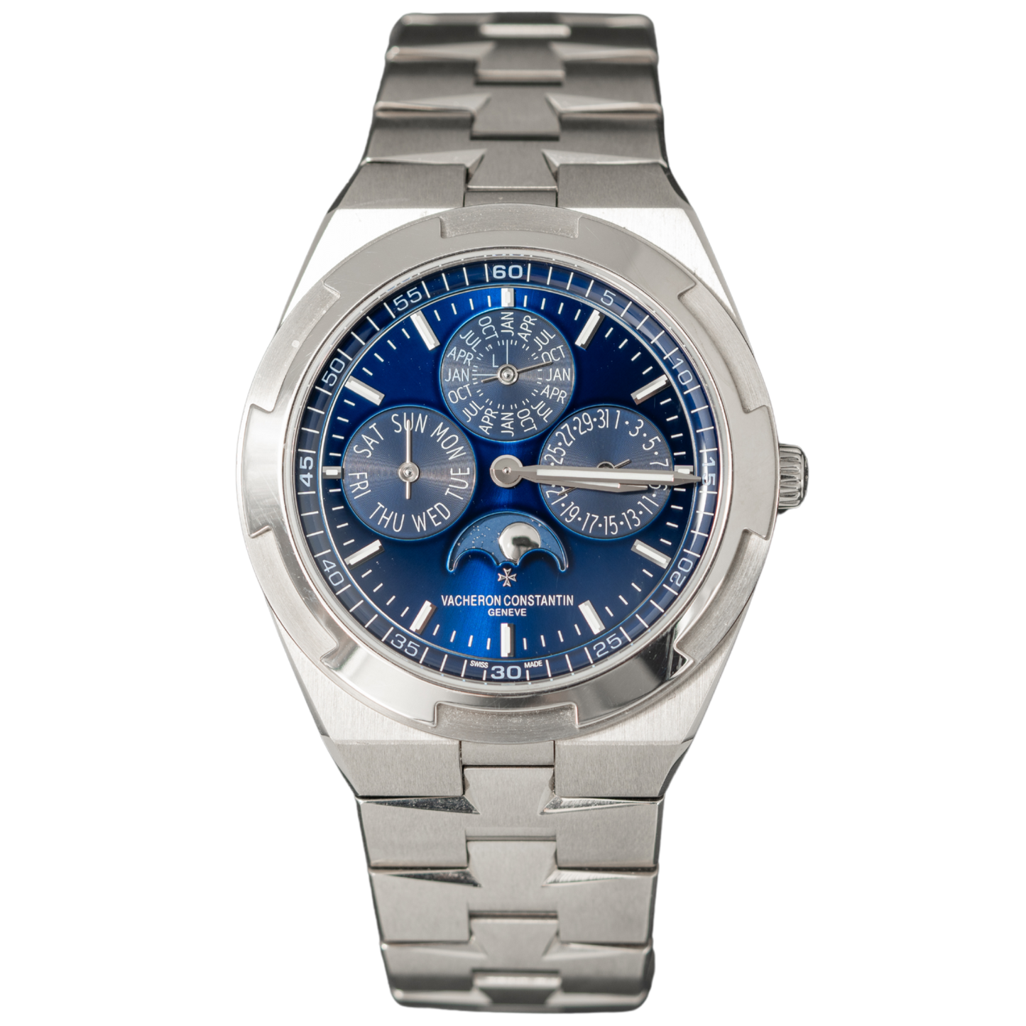 Vacheron Constantin 4300V/120G-B945 White Gold Blue Dial Perpetual Calendar