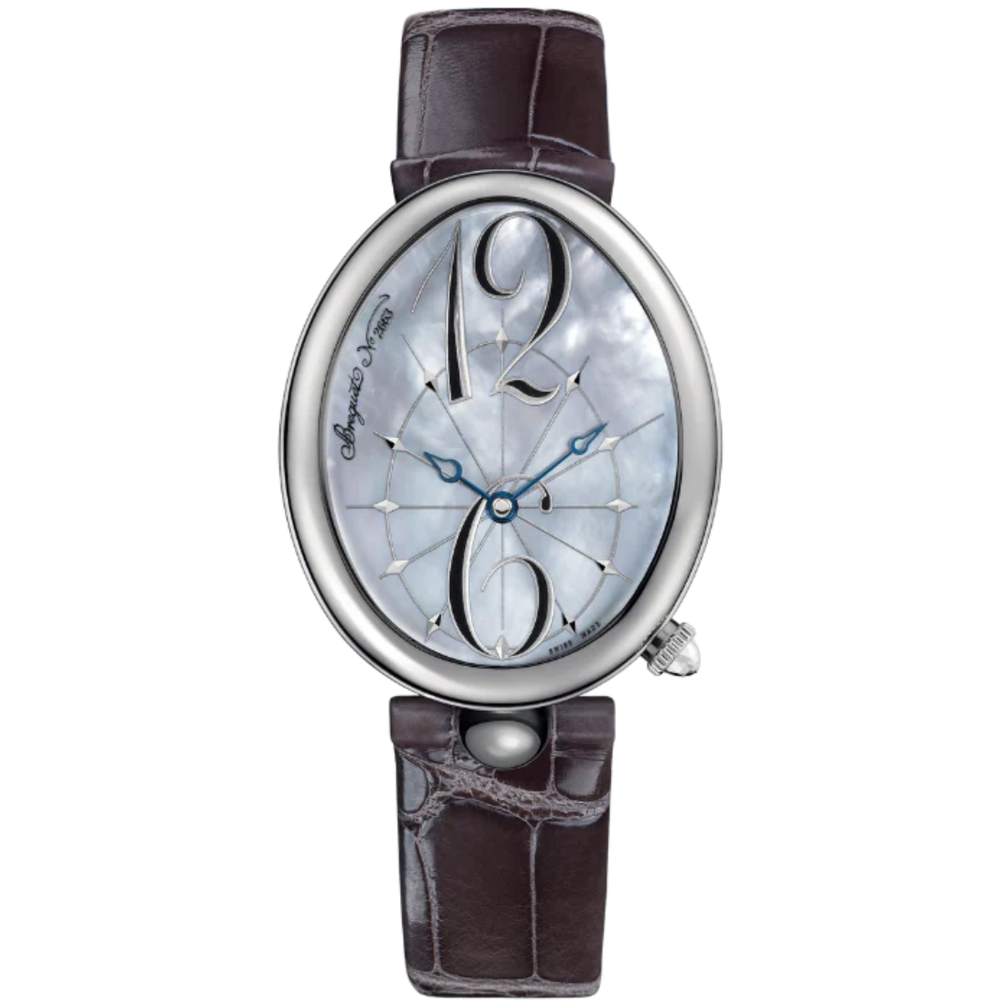 REINE DE NAPLES 8967 43 MM STAINLESS STEEL WITH MOTHER OF PEARL DIAL