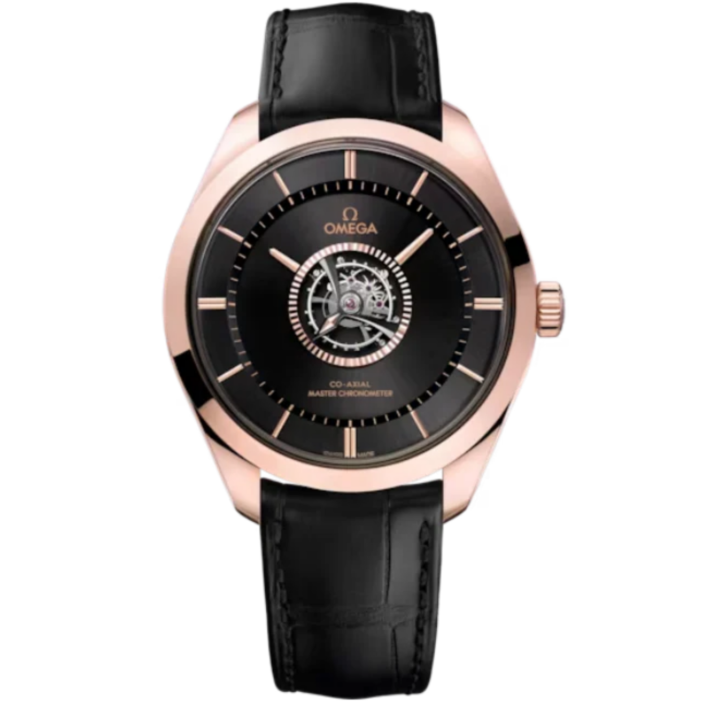DE VILLE TOURBILLON NUMBERED EDITION 43 MM SEDNA™ GOLD ‑ CANOPUS GOLD™ WITH BLACK DIAL