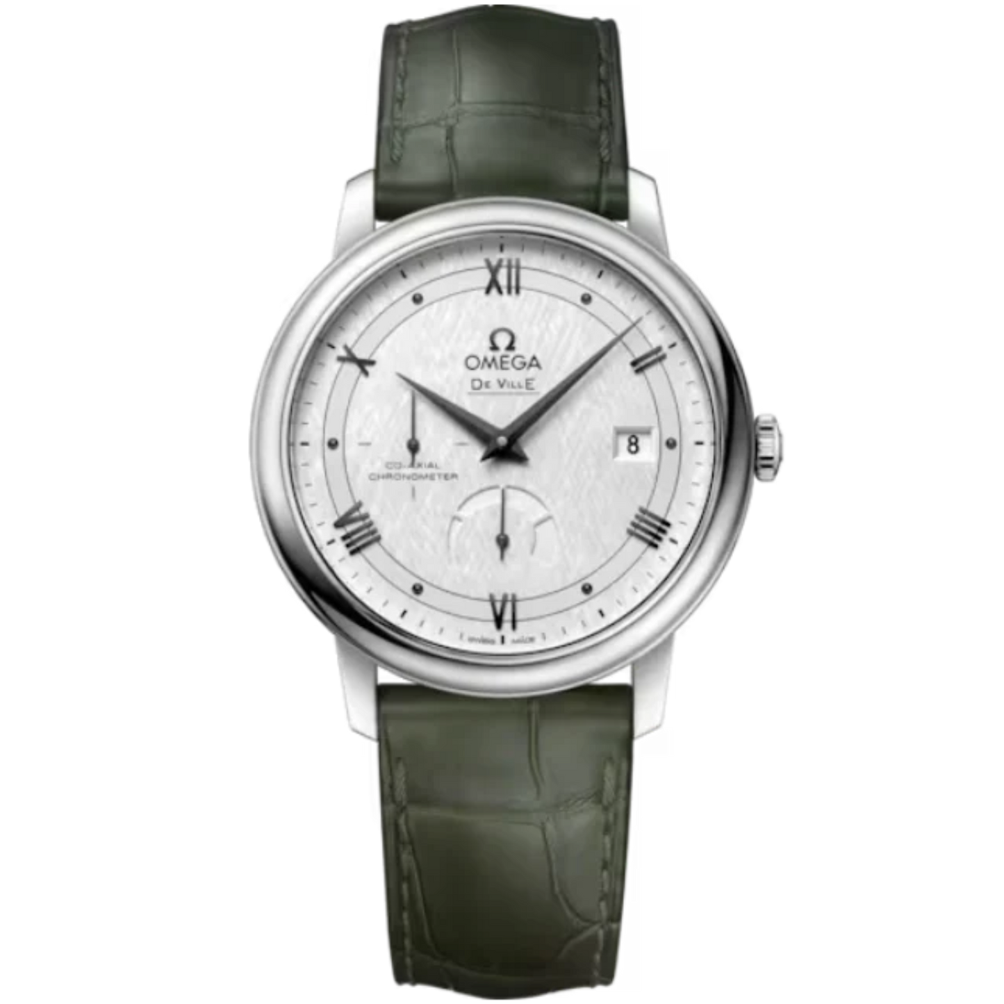 DE VILLE PRESTIGE 39 MM STAINLESS STEEL WITH SILVER DIAL