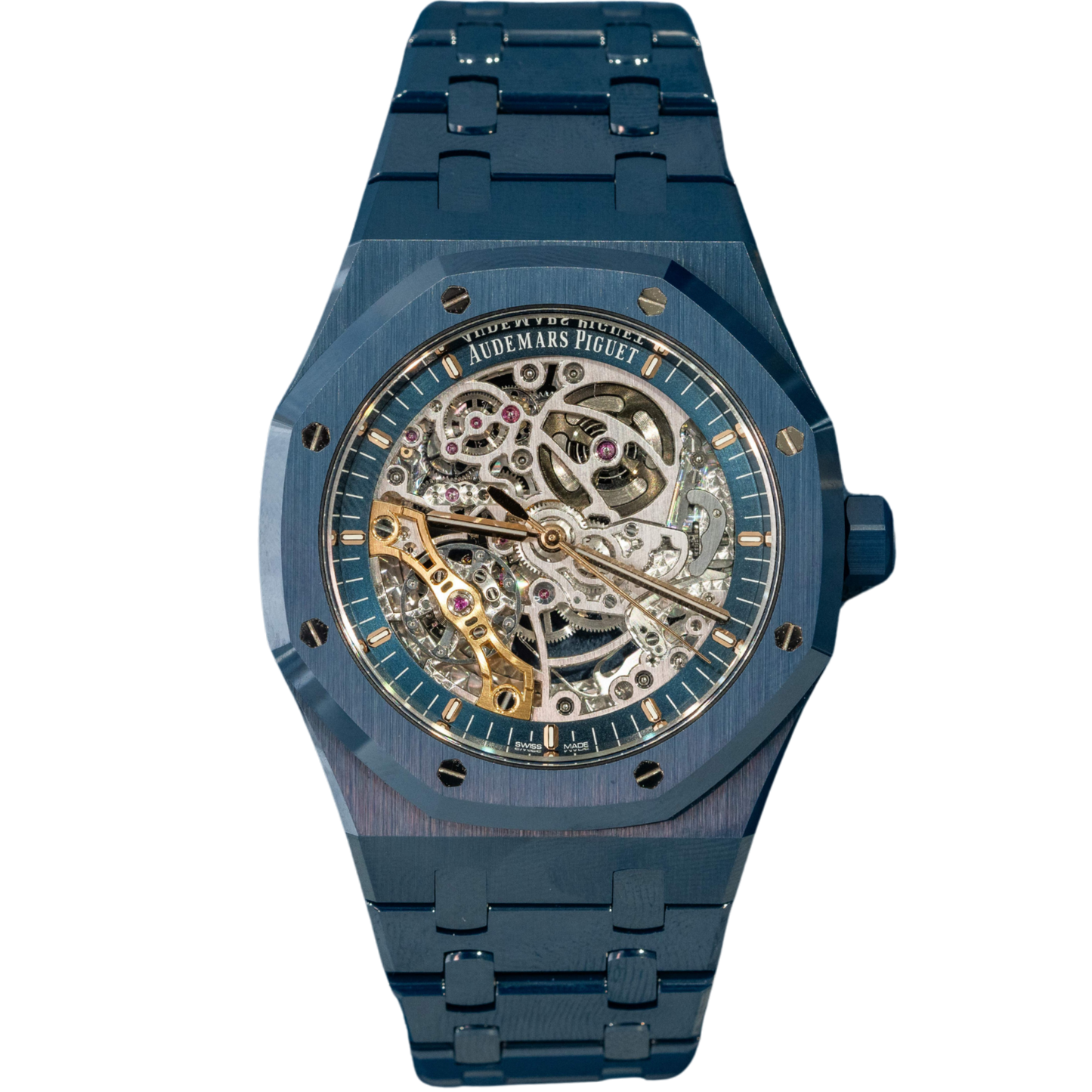 Audemars Piguet Ref. 15416CD.OO.1225CD.01 41MM Blue Ceramic Openworked Double Balance
