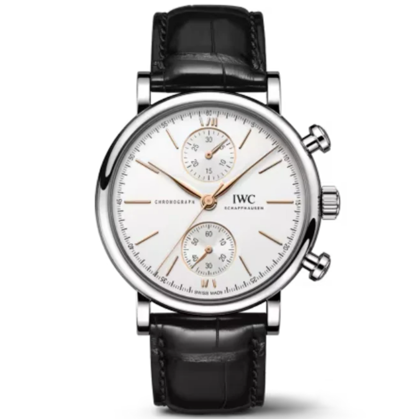 PORTOFINO CHRONOGRAPH 39 MM STAINLESS STEEL WITH WHITE DIAL
