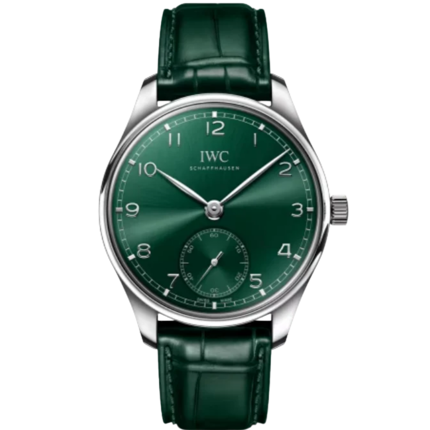 PORTUGIESER AUTOMATIC 40 MM STAINLESS STEEL WITH GREEN DIAL