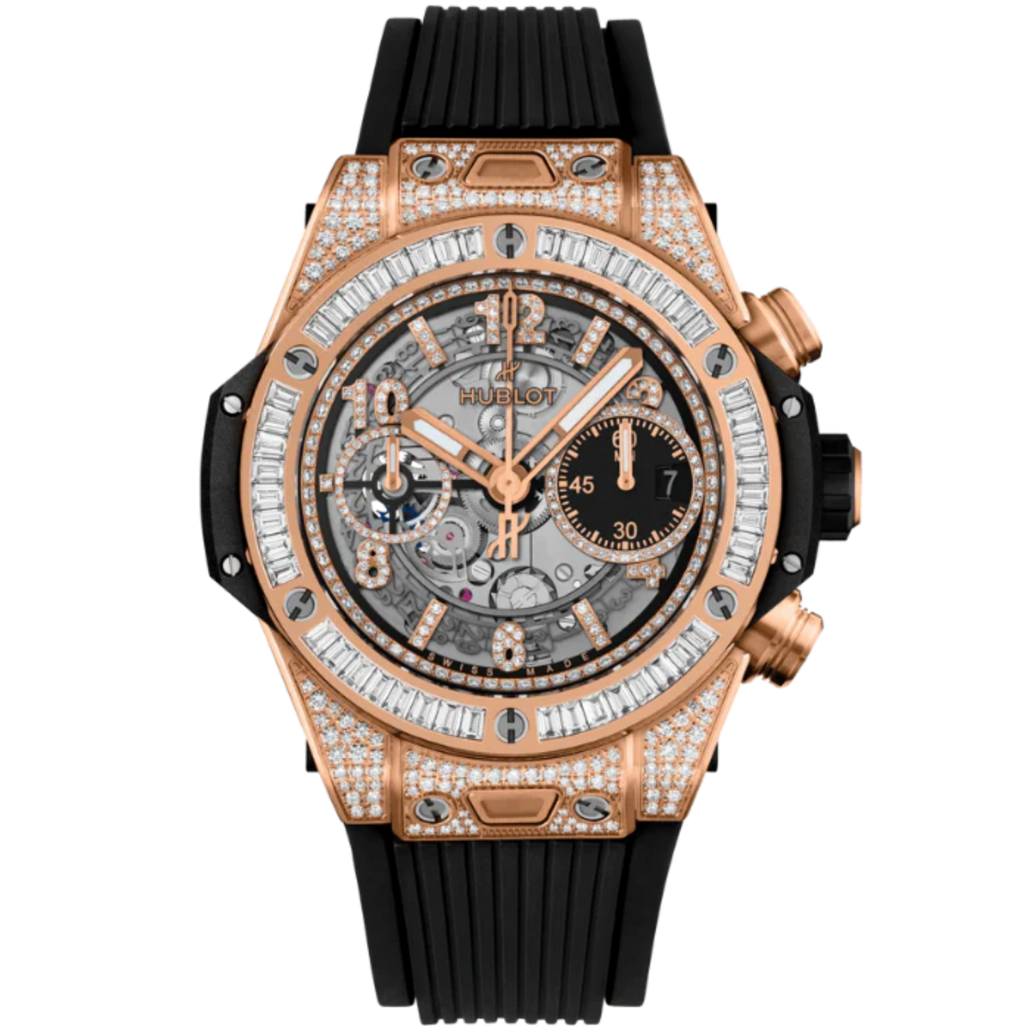 Big Bang 42mm UNICO KING GOLD JEWELLERY