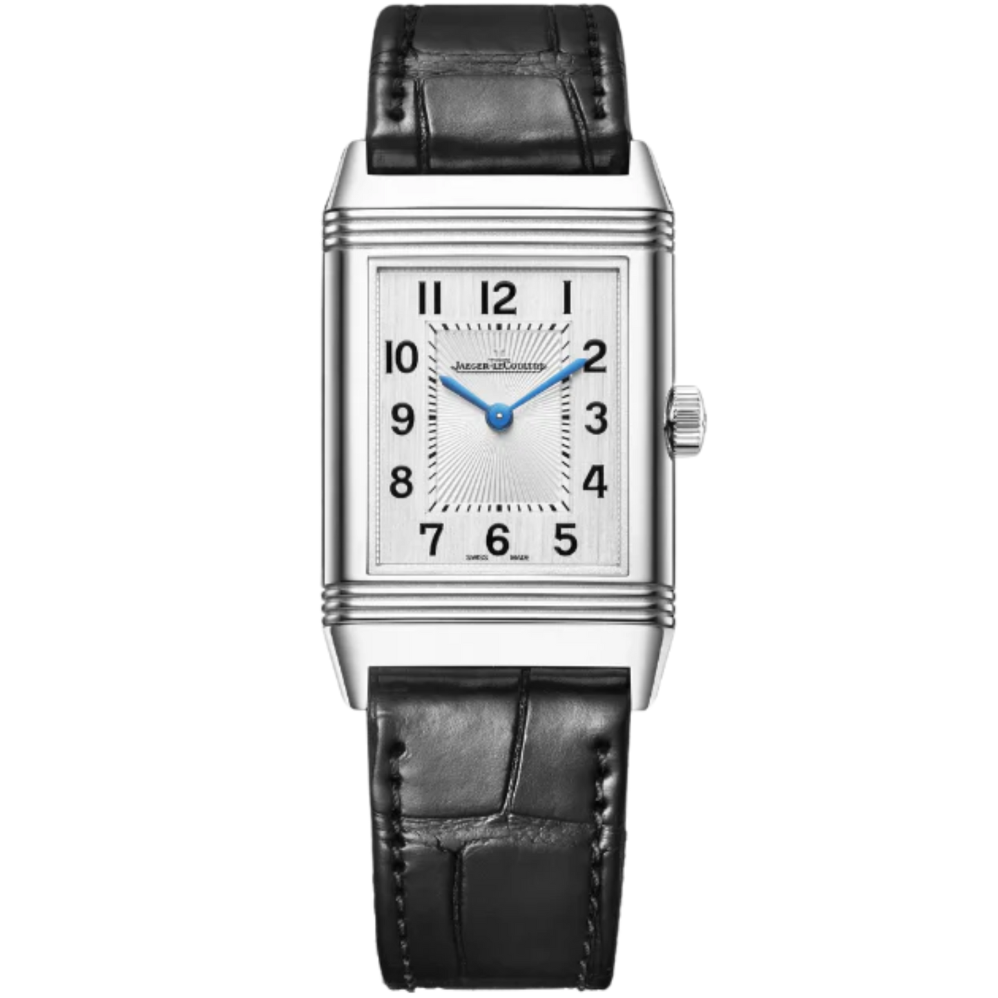 REVERSO CLASSIC MONOFACE 40 MM STAINLESS STEEL WITH SILVER GREY DIAL