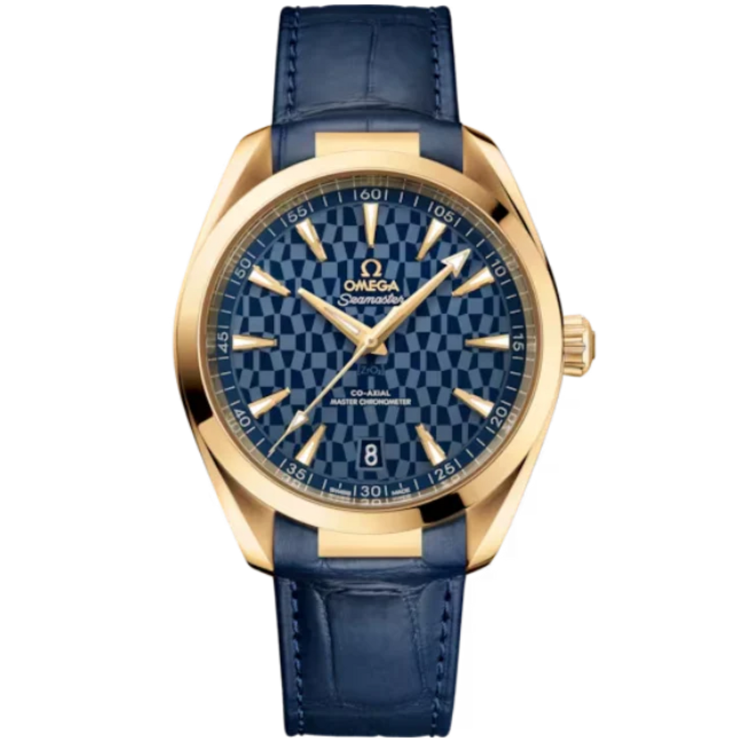 SEAMASTER AQUA TERRA 150M TOKYO 2020 41 MM YELLOW GOLD WITH BLUE DIAL