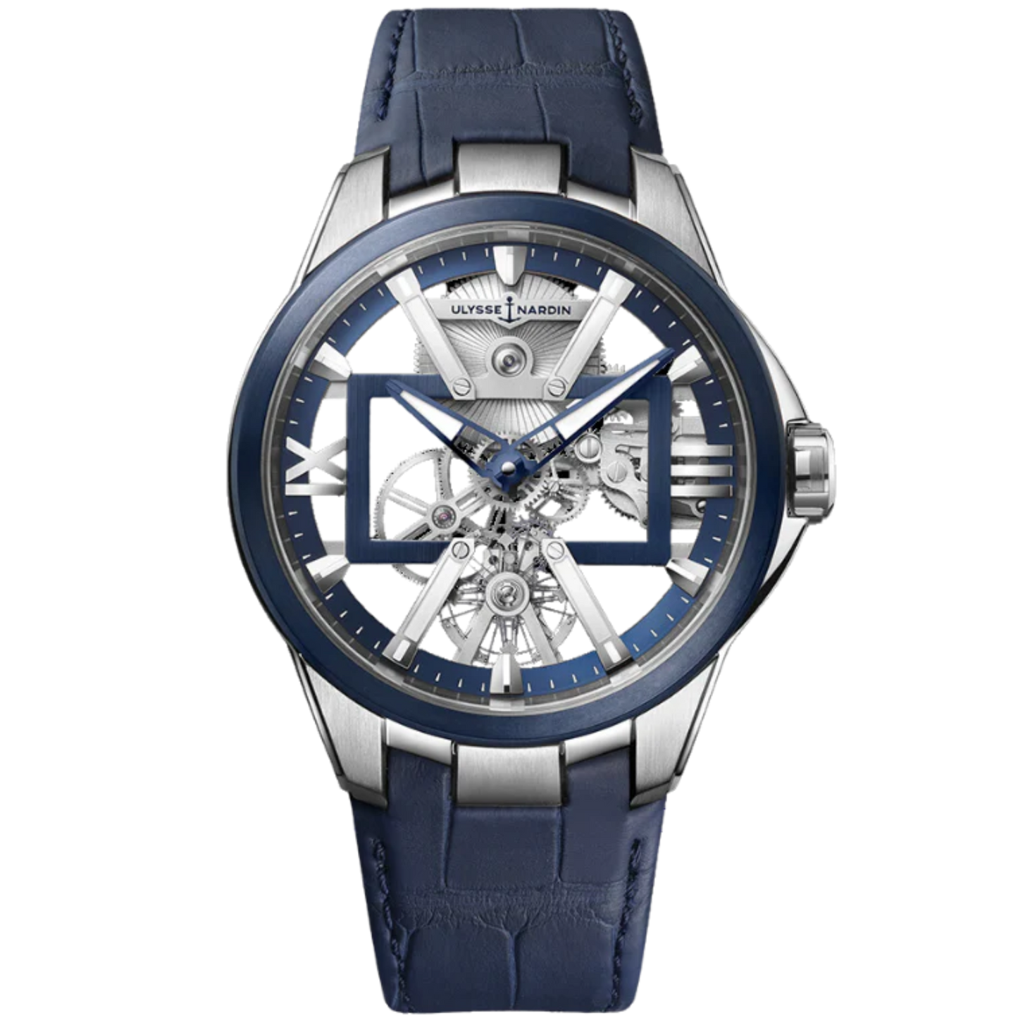 BLAST SKELETON X 42 MM TITANIUM WITH OPENWORKED DIAL