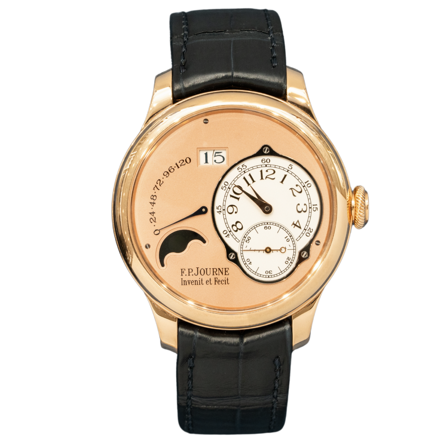F.P Journe 42mm Rose Gold Salmon Dial Octa Lune