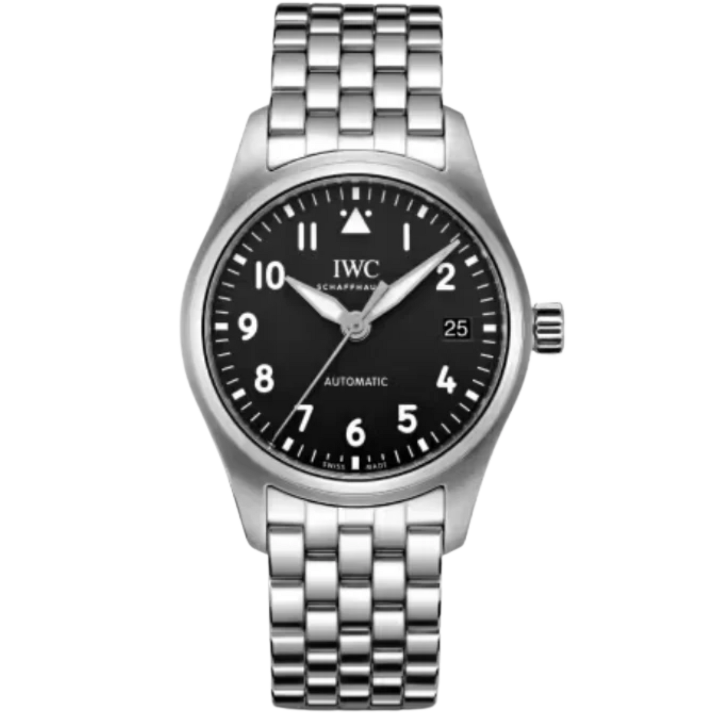 PILOT’S WATCH AUTOMATIC 36 MM STAINLESS STEEL WITH BLACK DIAL