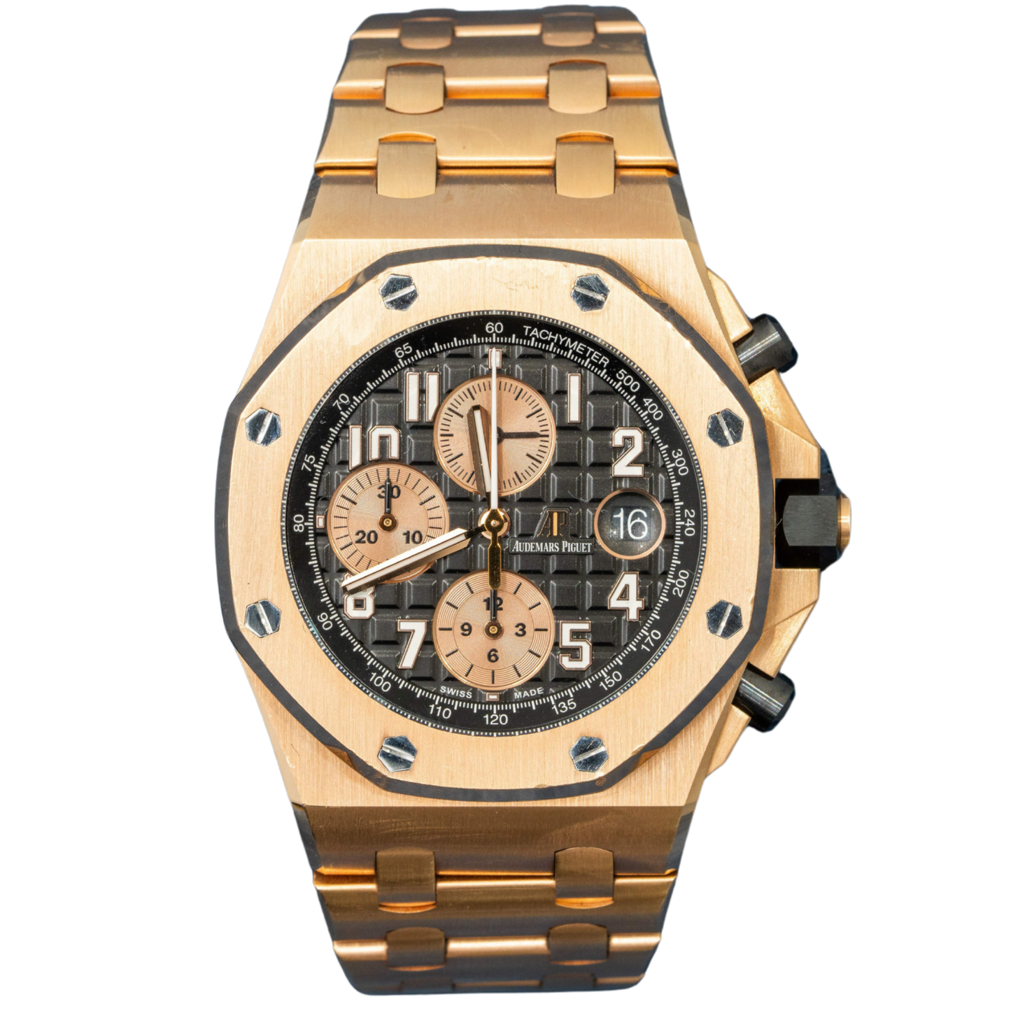 Audemars Piguet Royal Oak Offshore Ref. 26470OR.OO.1000OR.03 42MM Rose Gold with Black Dial
