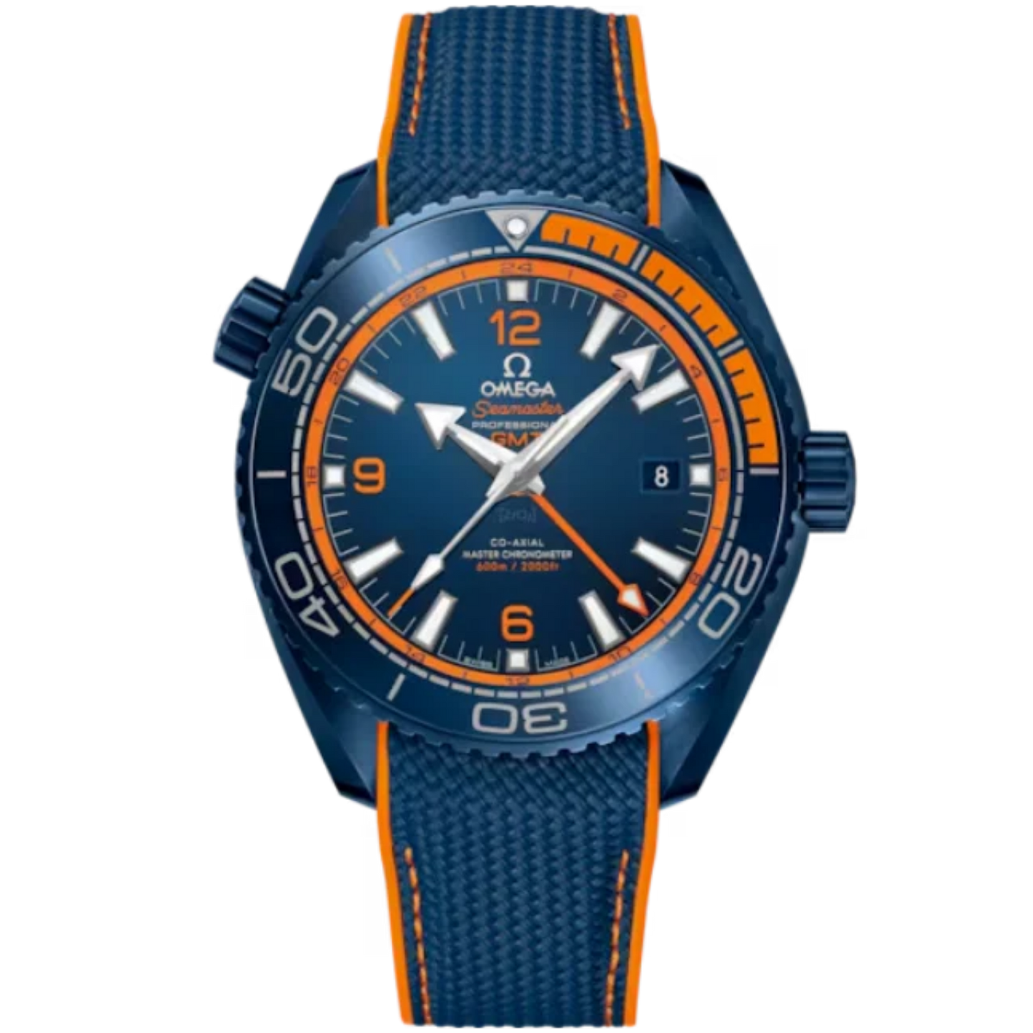 SEAMASTER PLANET OCEAN 600M BIG BLUE 45 MM BLUE CERAMIC WITH BLUE DIAL
