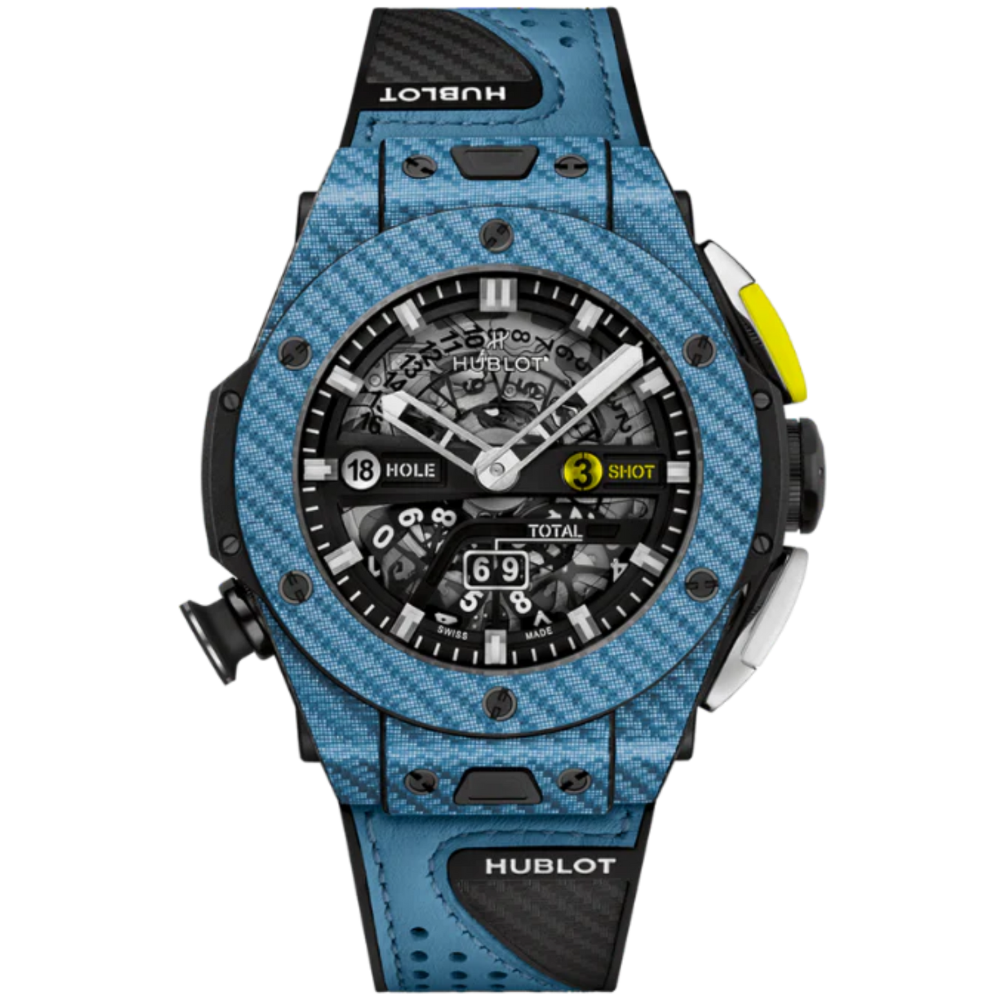 Big Bang 45mm UNICO GOLF SKY BLUE CARBON
