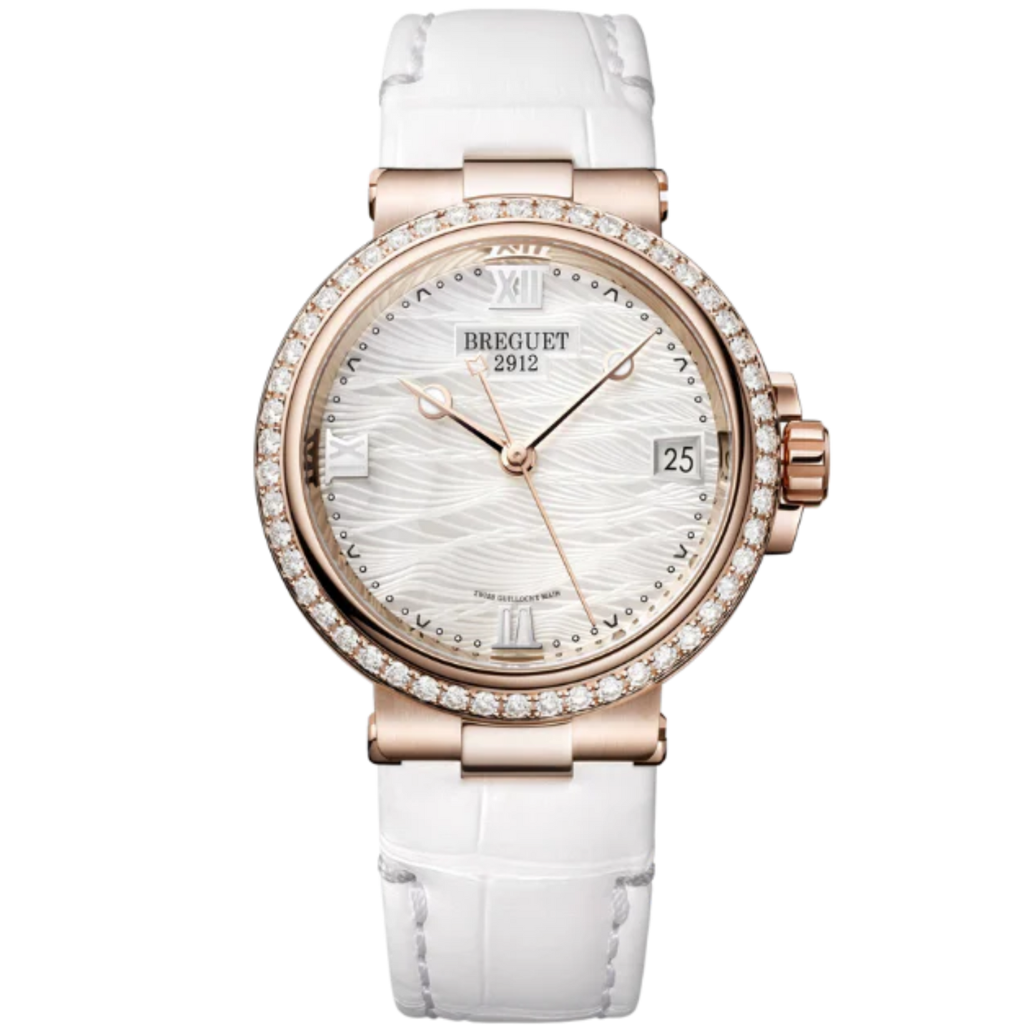 MARINE DAME 9518 34 MM ROSE GOLD WITH MOTHER OF PEARL DIAL