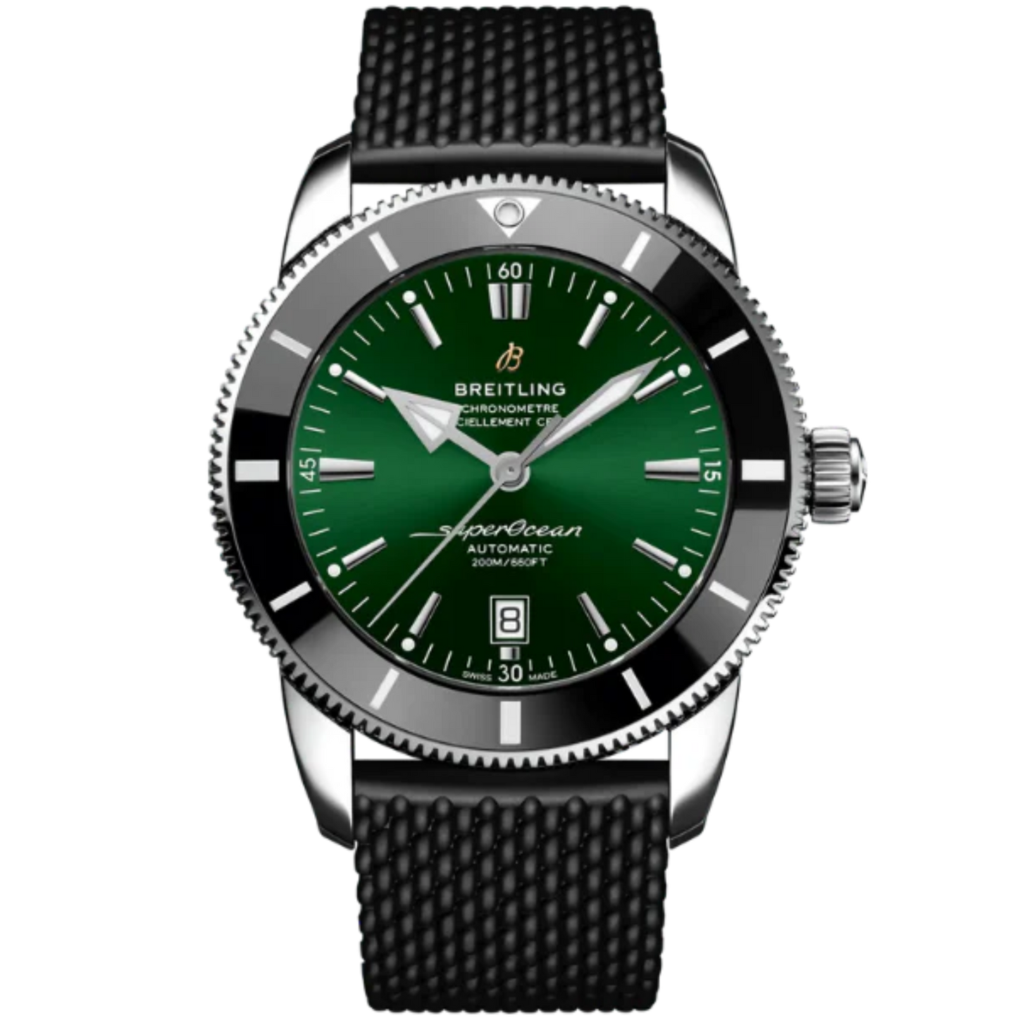 SUPEROCEAN HERITAGE B20 AUTOMATIC 46 MM STAINLESS STEEL WITH GREEN DIAL