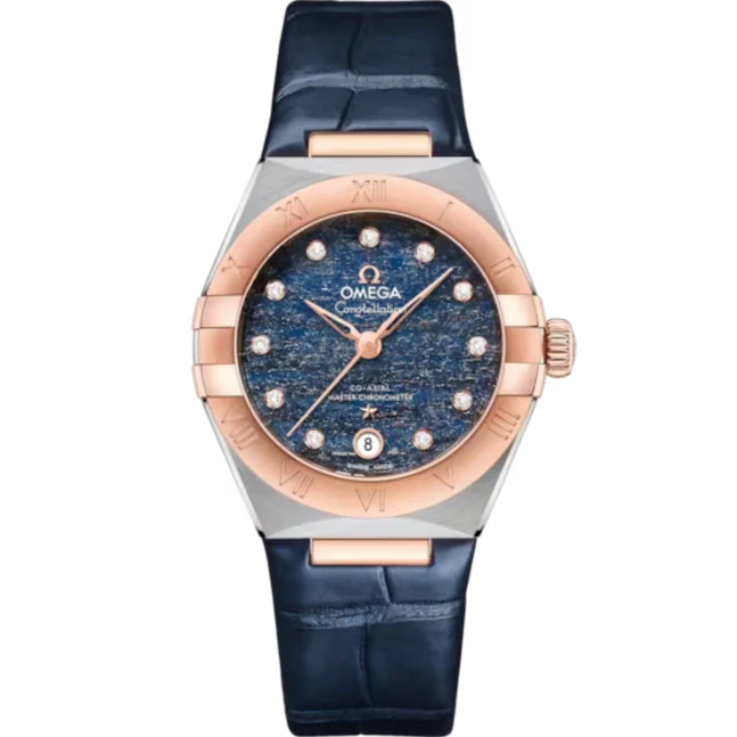 CONSTELLATION 29 MM STAINLESS STEEL - SEDNA™ GOLD WITH BLUE DIAL