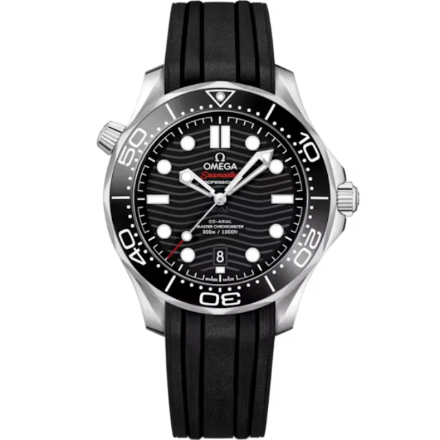 SEAMASTER DIVER 300M 42 MM STAINLESS STEEL WITH BLACK DIAL