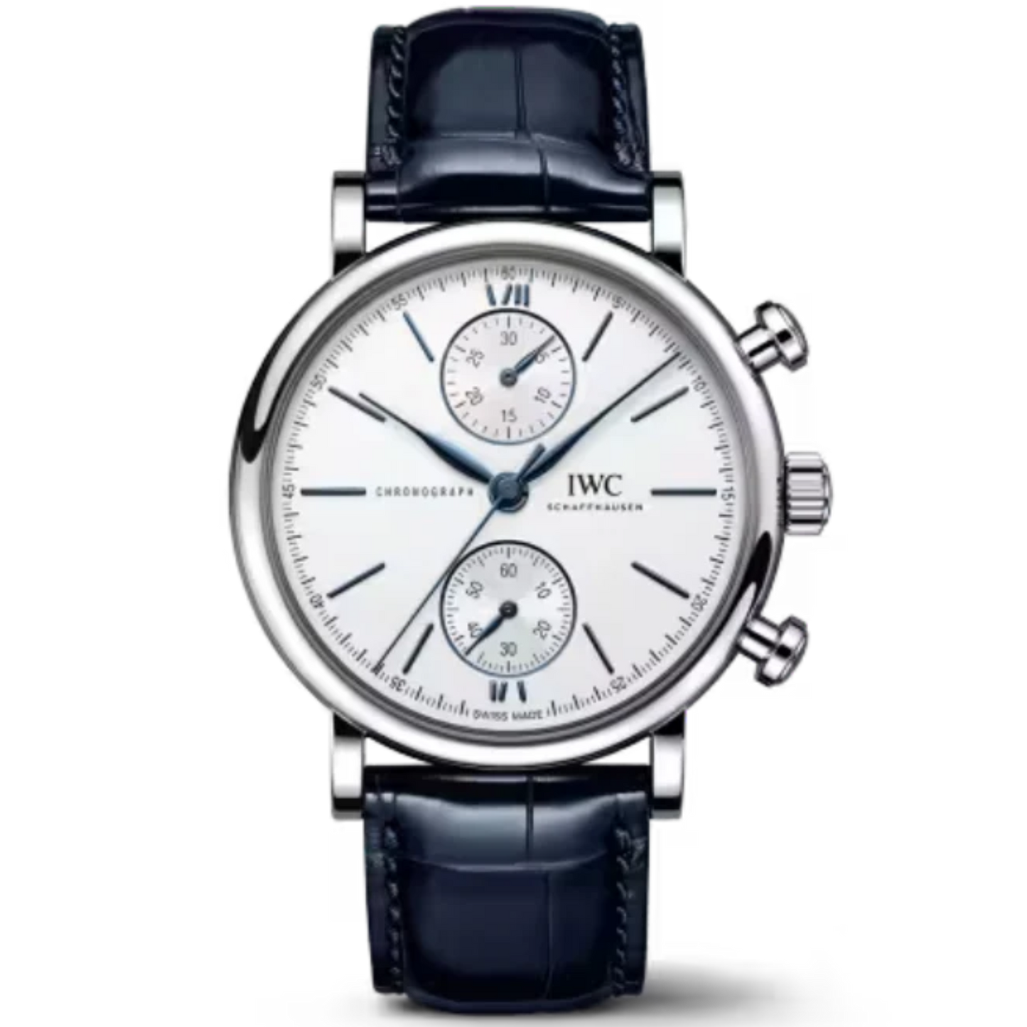 PORTOFINO CHRONOGRAPH 39 MM STAINLESS STEEL WITH WHITE DIAL