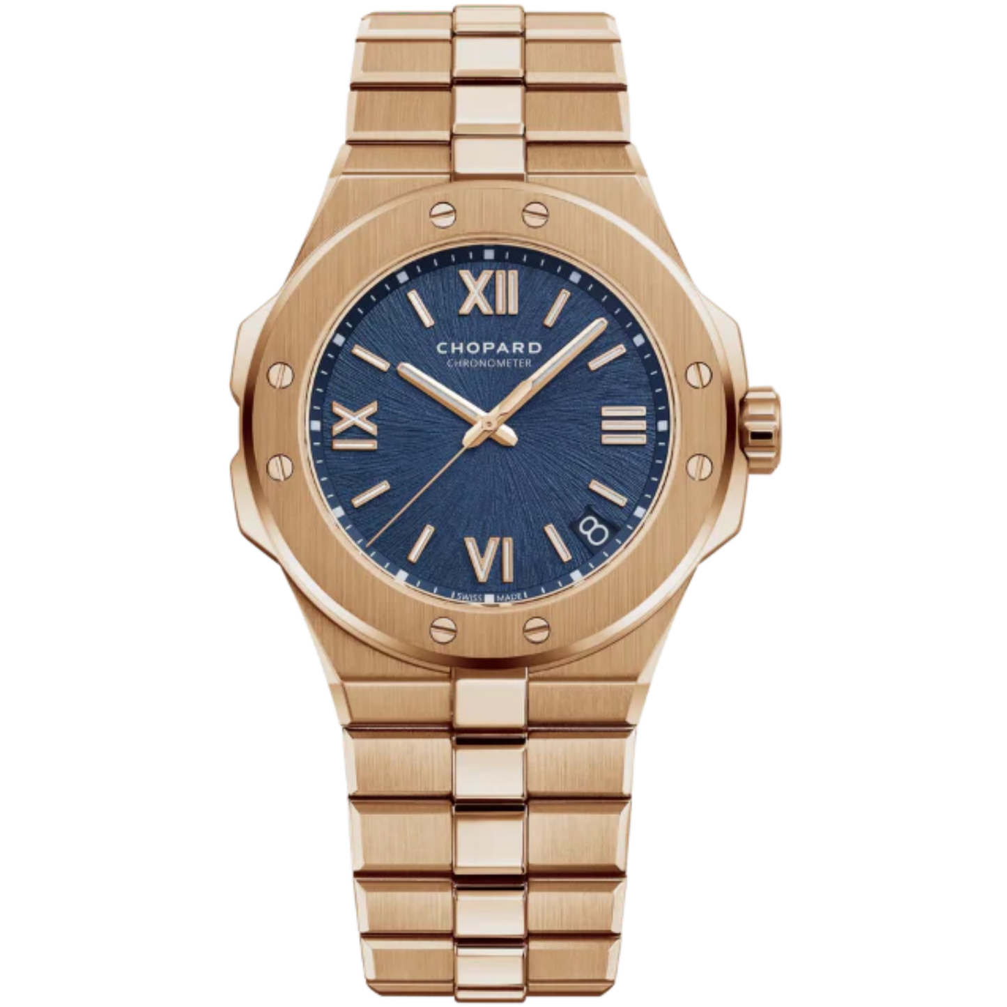 ALPINE EAGLE 41 MM ETHICAL ROSE GOLD WITH BLUE DIAL