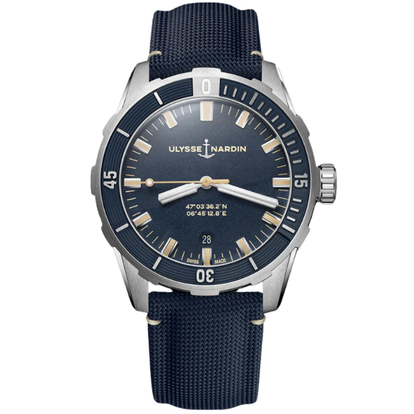 DIVER 42 MM STAINLESS STEEL WITH BLUE DIAL