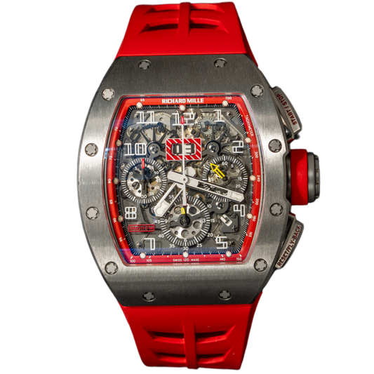 Richard Mille RM011 Titanium "Dubail" Edition Red Rehaut