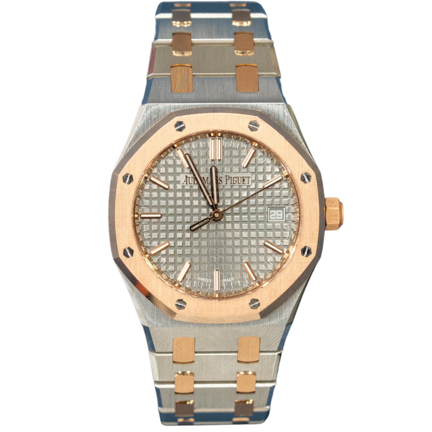 Audemars Piguet Royal Oak Ref. 77450SR.OO.1361SR.03 34MM Two Tone RG/SS Grey Dial