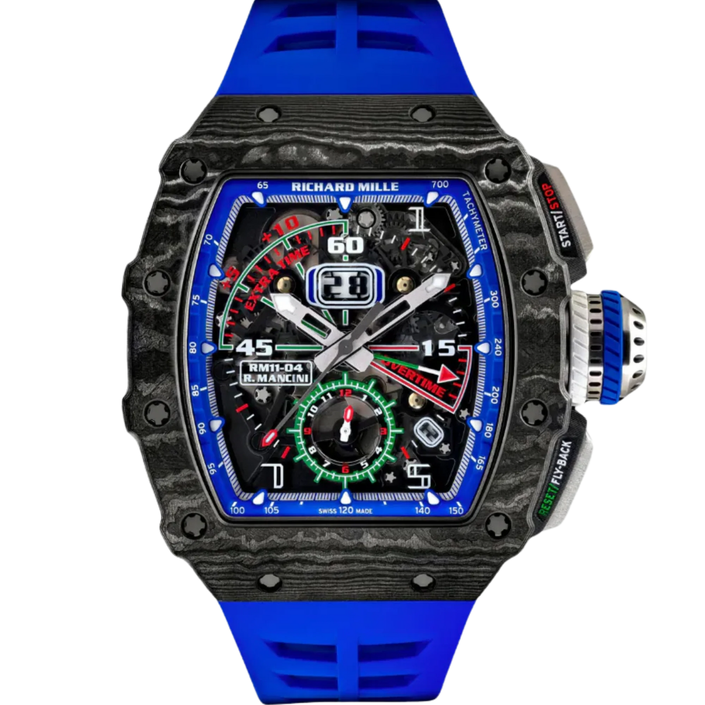 Richard Mille RM11-04 Black NTPT Mancini Flyback Chronograph