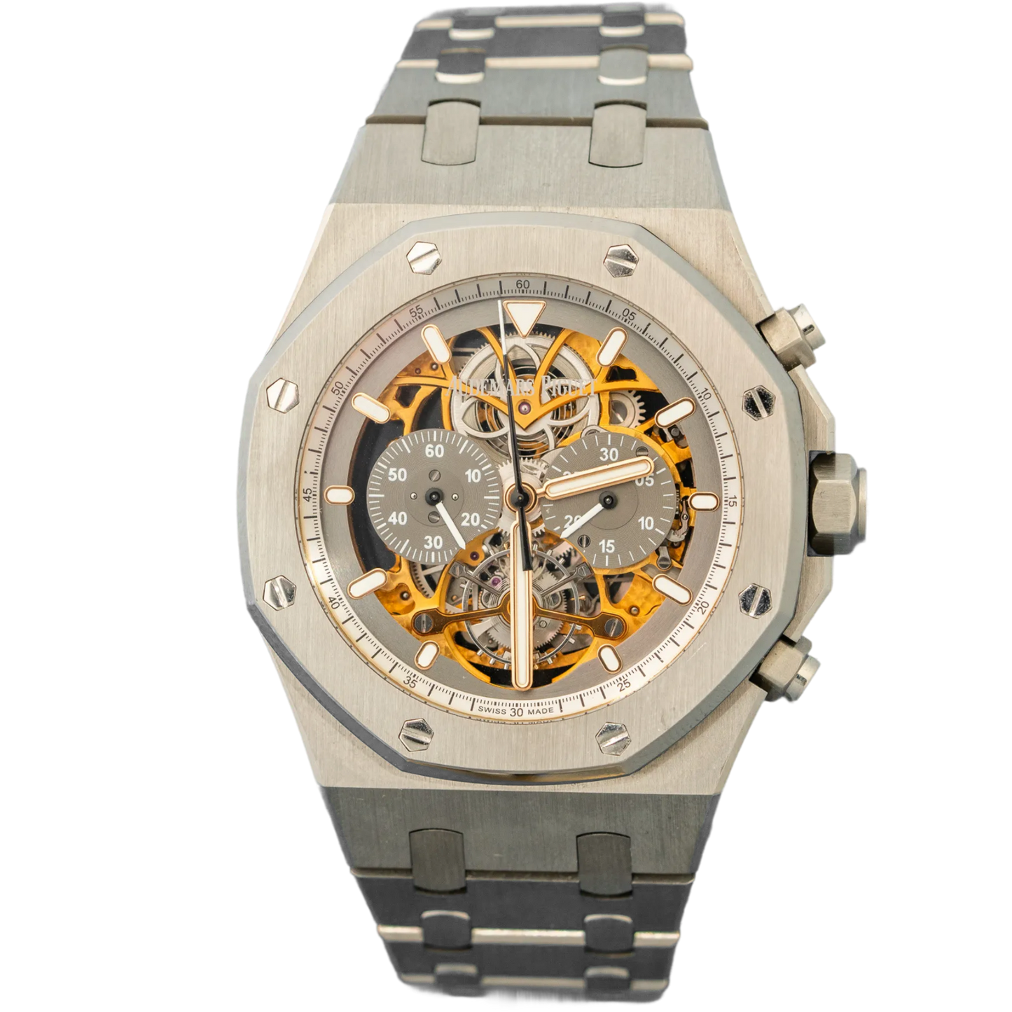 Audemars Piguet Royal Oak Ref. 26347TI.OO.1205TI.01 44MM Titanium Tourbillon Chronograph
