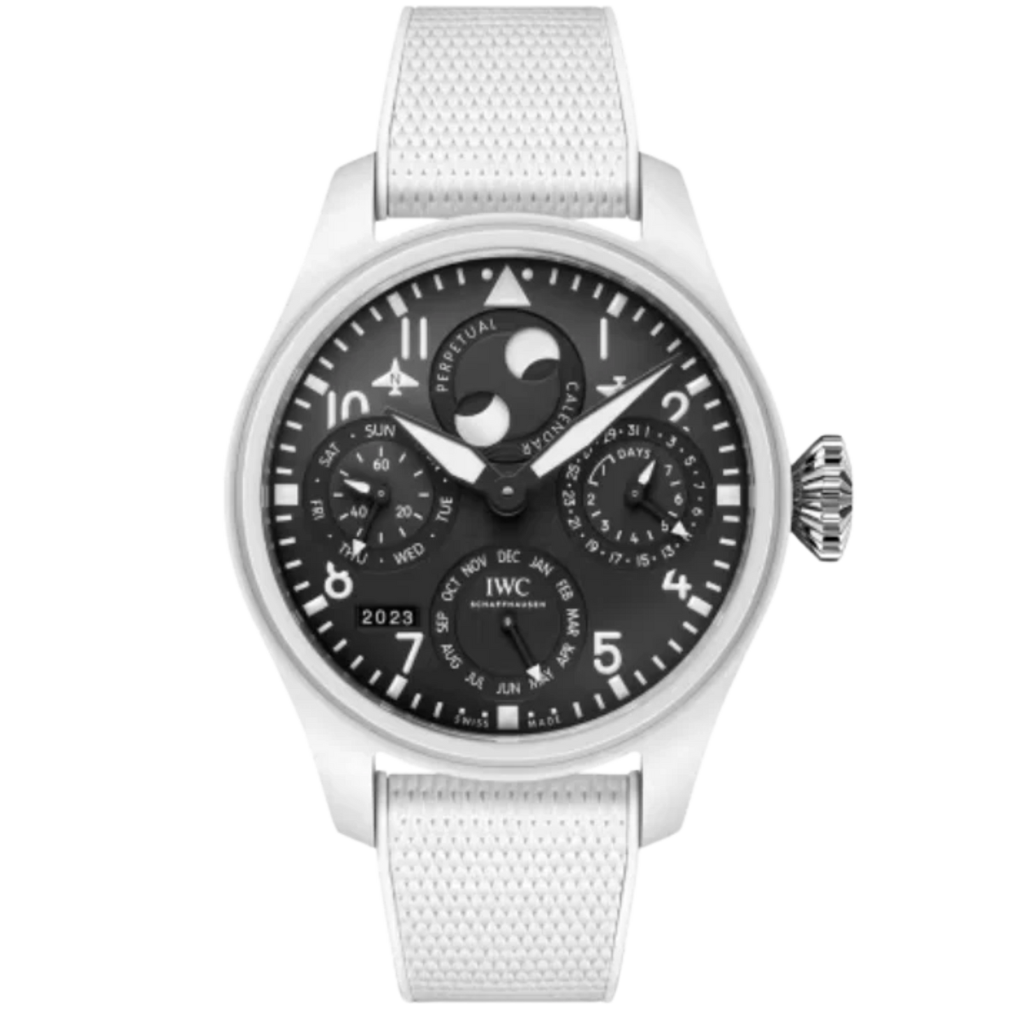 BIG PILOT’S WATCH PERPETUAL CALENDAR TOP GUN LAKE TAHOE 46 MM CERAMIC WITH BLACK DIAL