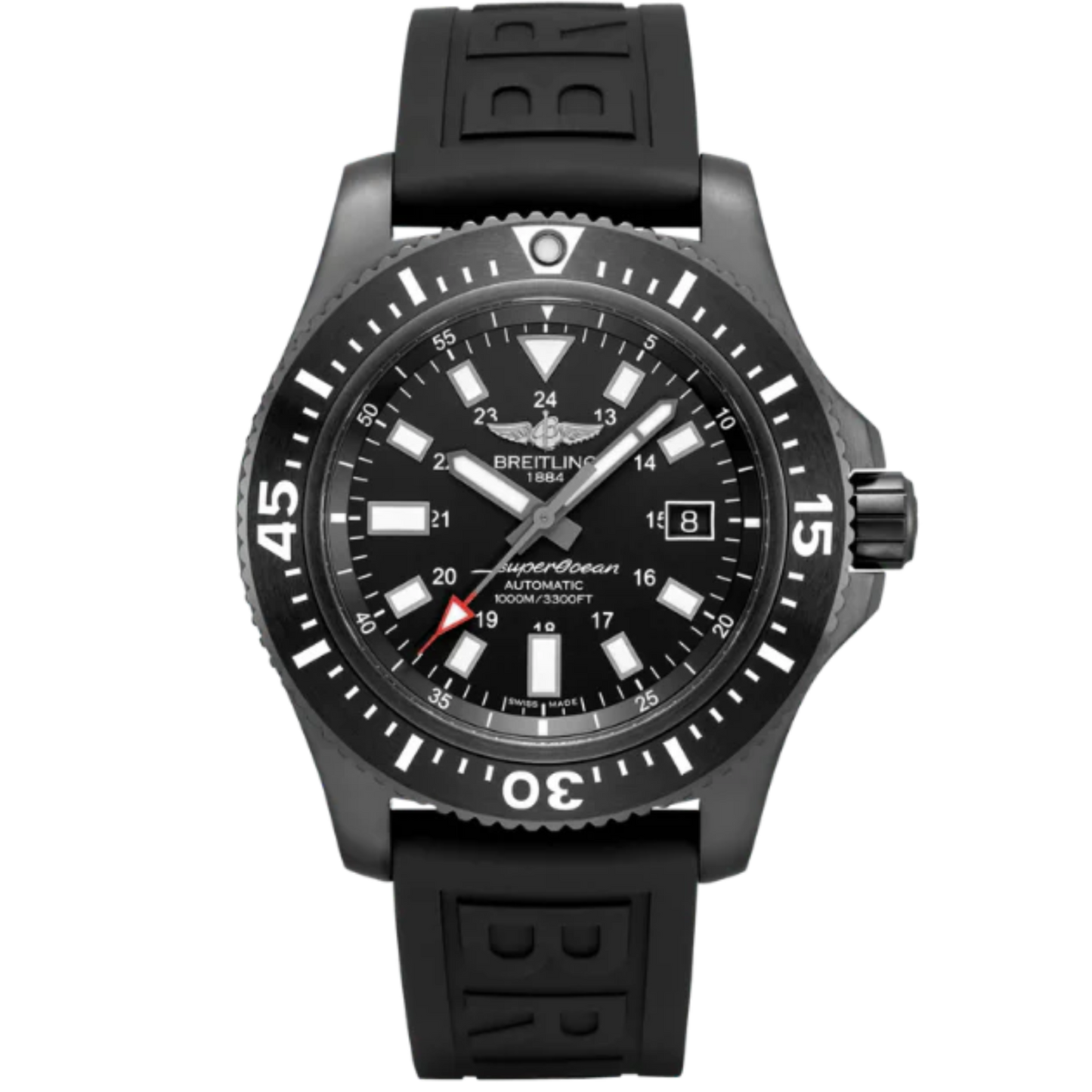 SUPEROCEAN SPECIAL 44 MM DLC-COATED STAINLESS STEEL WITH BLACK DIAL