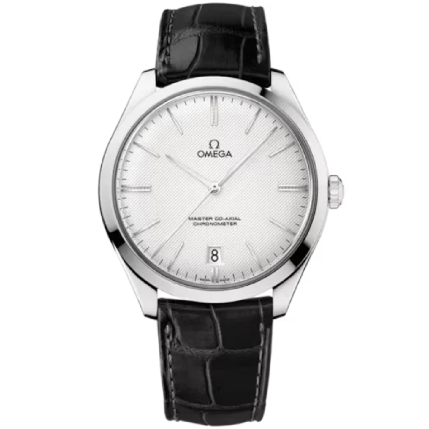 DE VILLE TRÉSOR 40 MM WHITE GOLD WITH SILVER DIAL