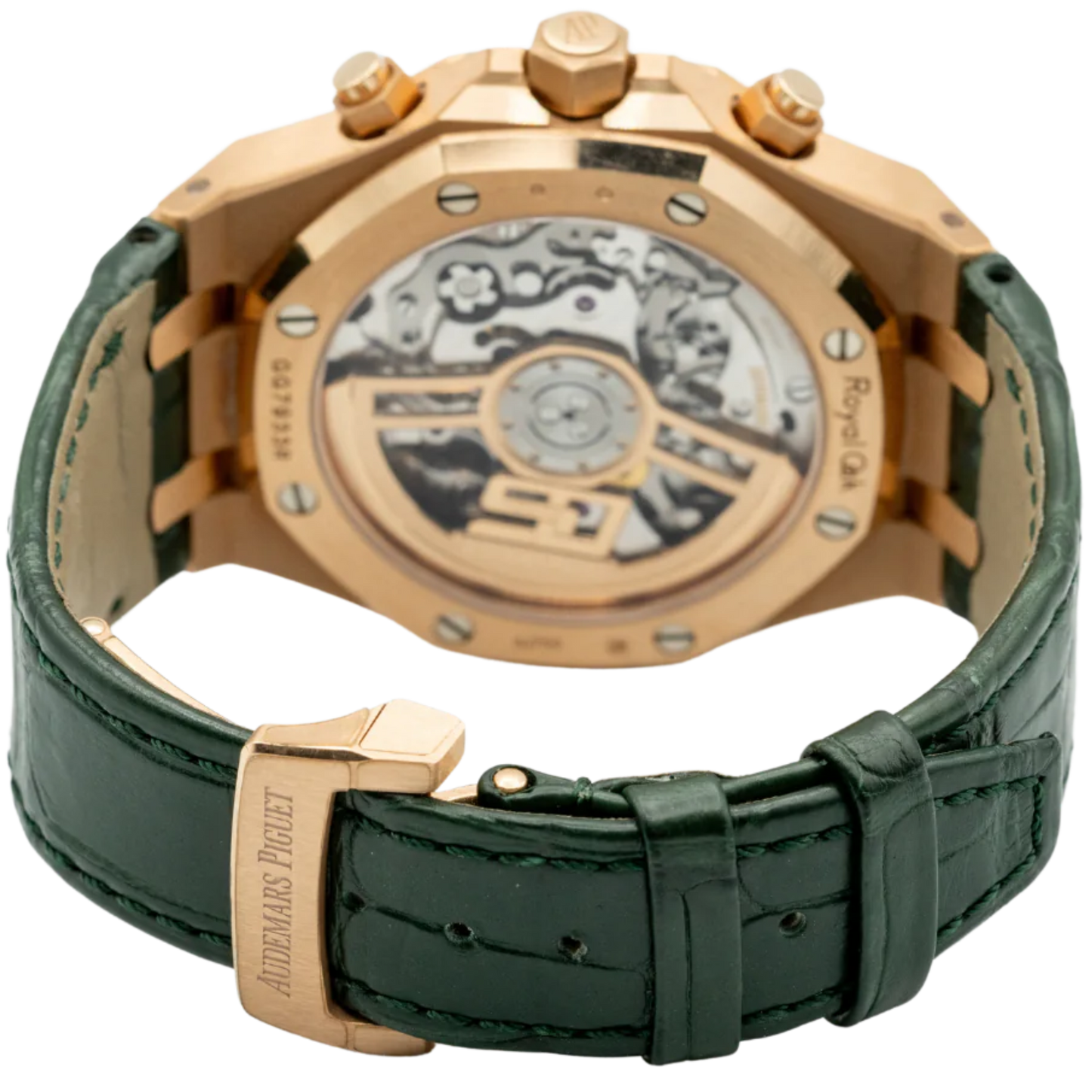 Audemars Piguet Royal Oak Ref. 26240OR.OO.D404CR.01 41mm Rose Gold Green Dial Chronograph