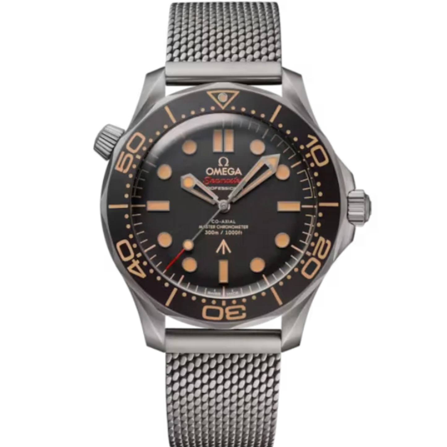 SEAMASTER DIVER 300M 007 EDITION 42 MM TITANIUM WITH BROWN DIAL