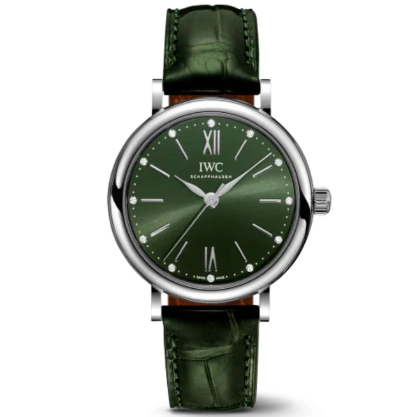 PORTOFINO AUTOMATIC 34 MM STAINLESS STEEL WITH GREEN DIAL