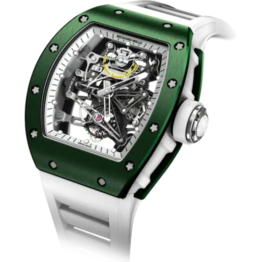RM 38-01 Tourbillon Bubba Watson Rubber Strap Ceramic Case