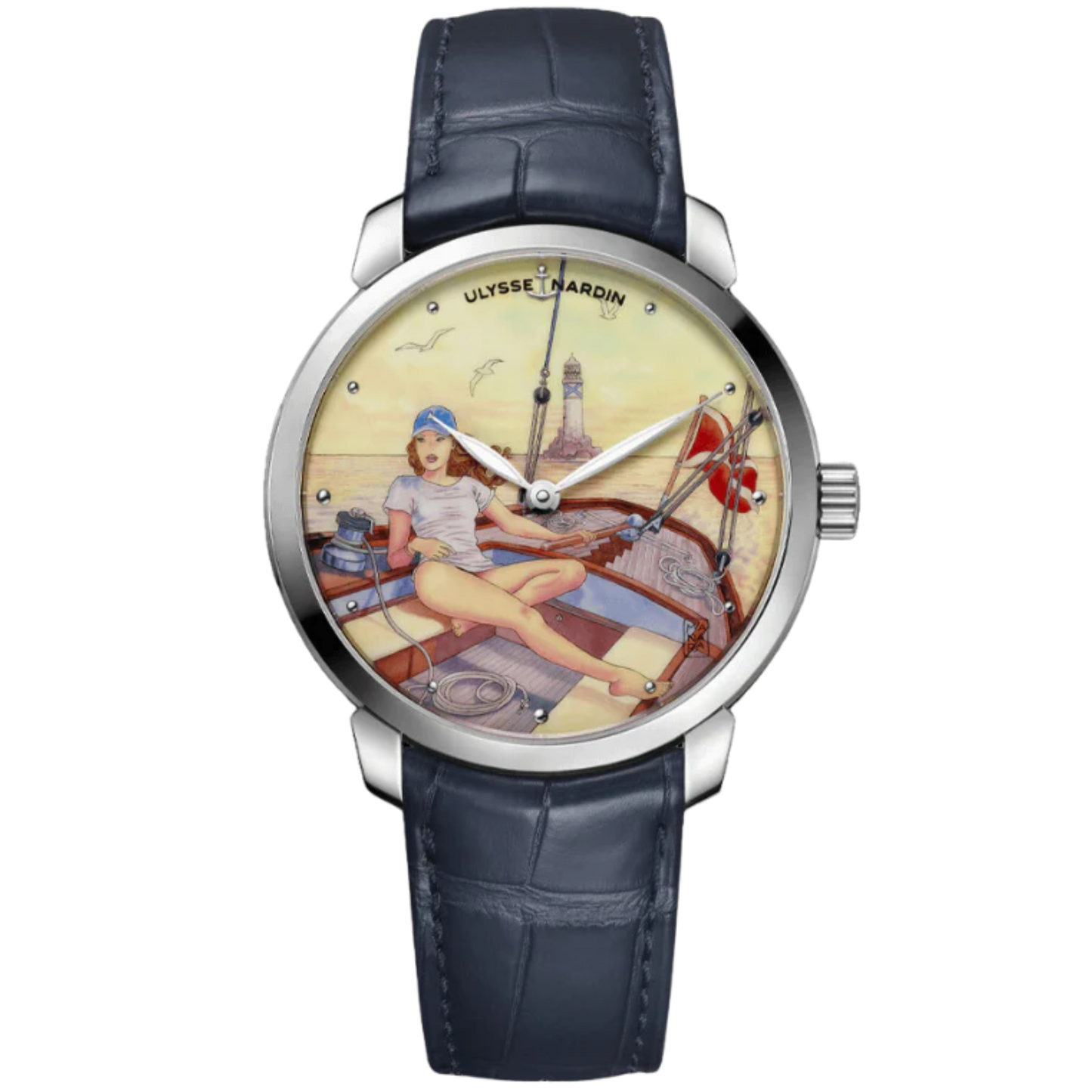 CLASSICO MANARA MANUFACTURE 40 MM STAINLESS STEEL WITH WHITE DIAL
