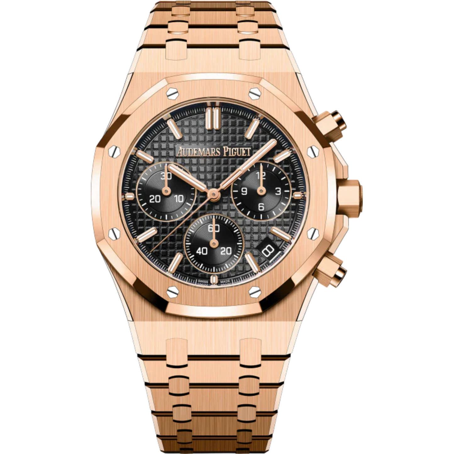 Audemars Piguet Royal Oak Ref. 26240OR.OO.1320OR.06 41MM Rose Gold Black Dial