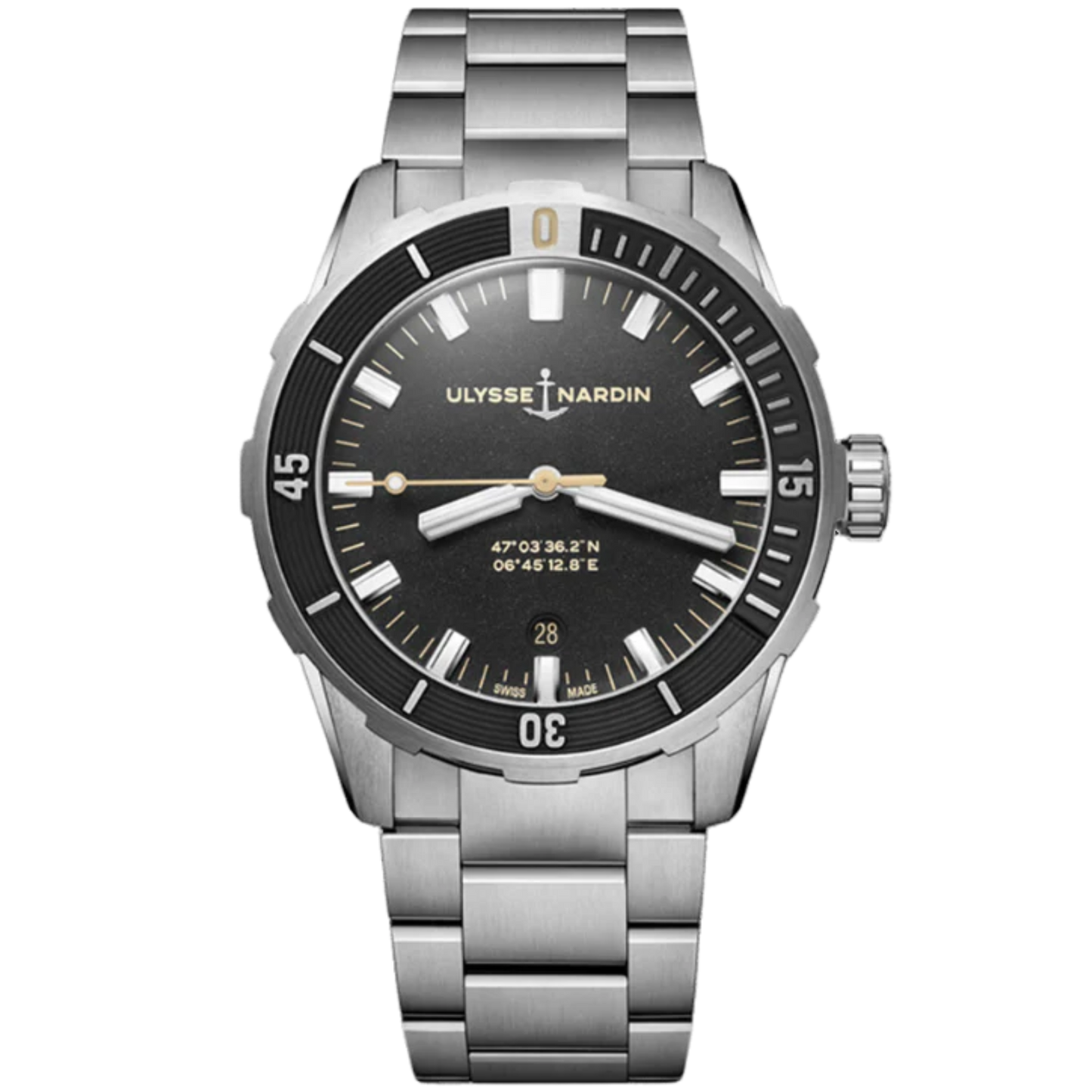 DIVER 42 MM STAINLESS STEEL WITH BLACK DIAL