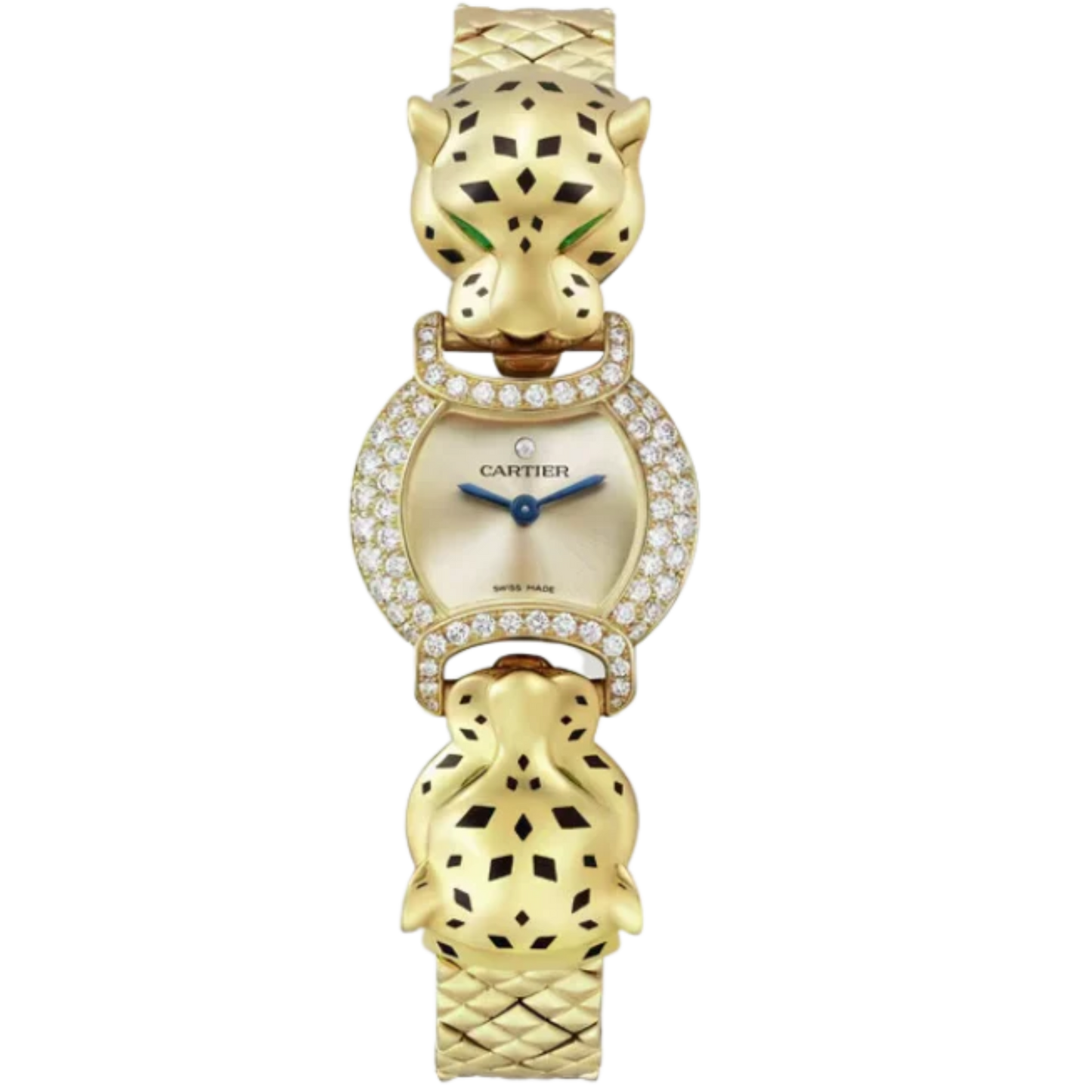 LA PANTHERE DE CARTIER 22 MM 18K YELLOW GOLD WITH GOLD DIAL