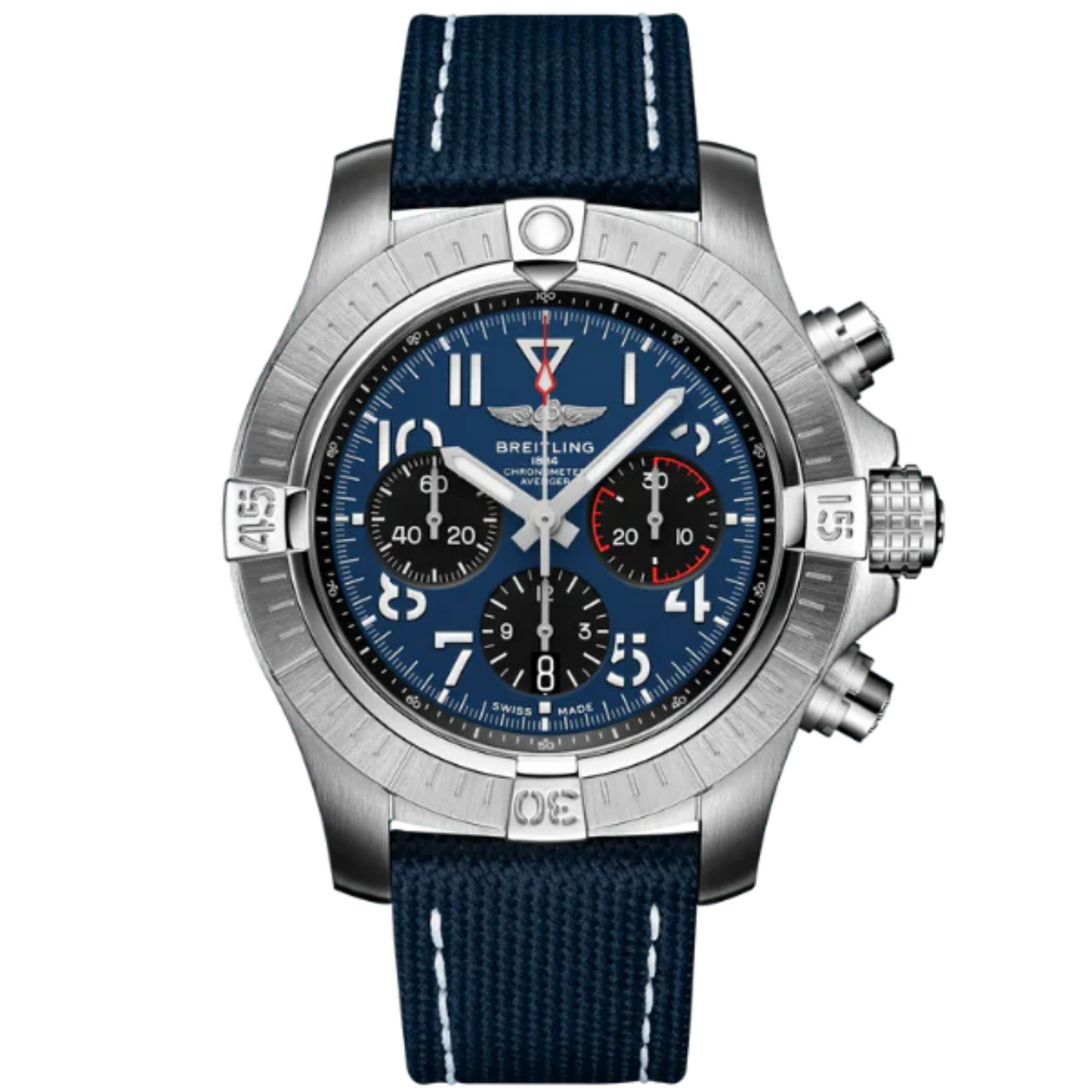 AVENGER B01 CHRONOGRAPH 45 MM STAINLESS STEEL WITH BLUE DIAL