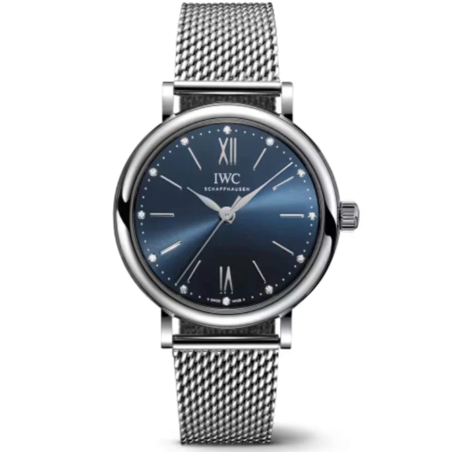 PORTOFINO AUTOMATIC 34 MM STAINLESS STEEL WITH BLUE DIAL