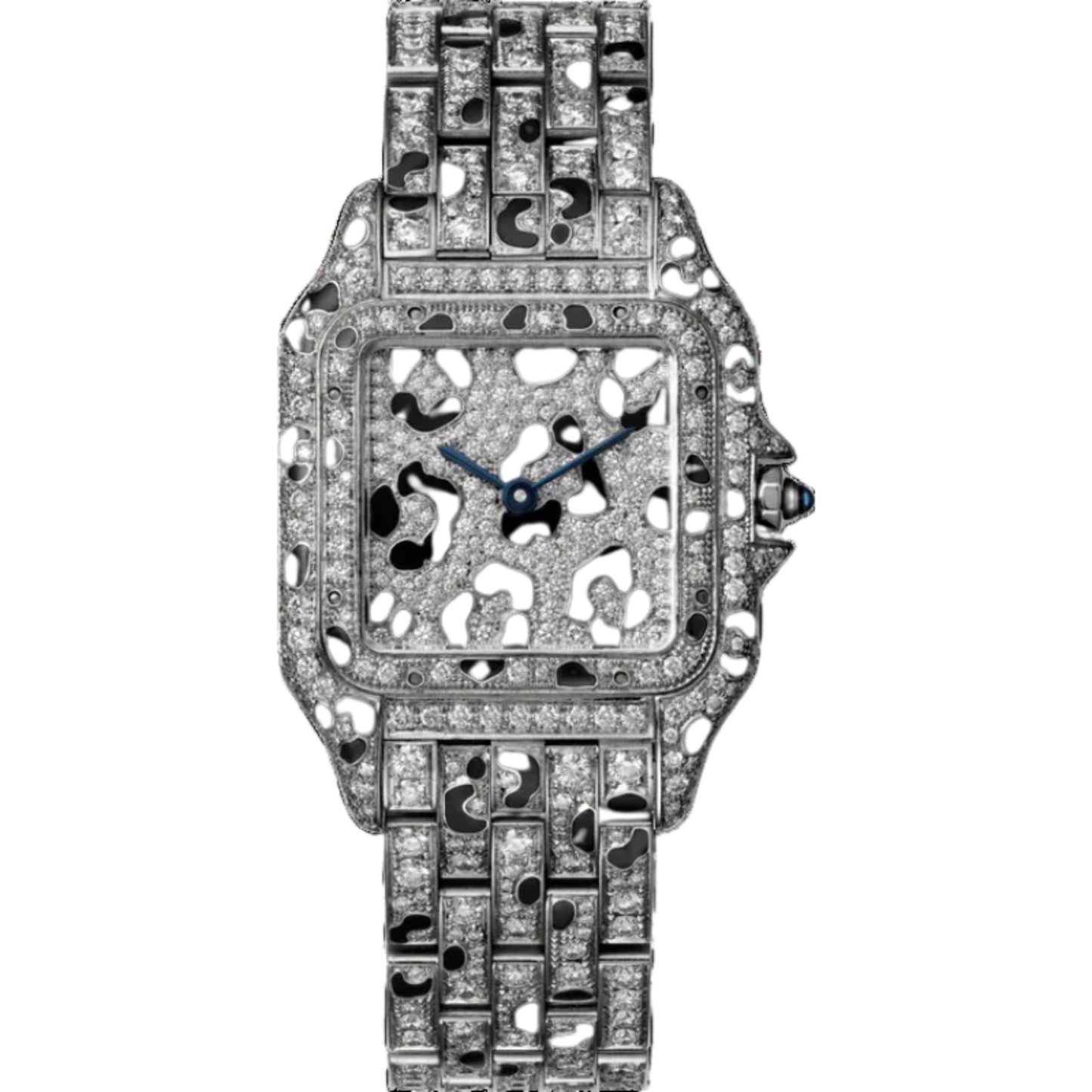 PANTHERE DE CARTIER 37 MM RHODIUMIZED WHITE GOLD
