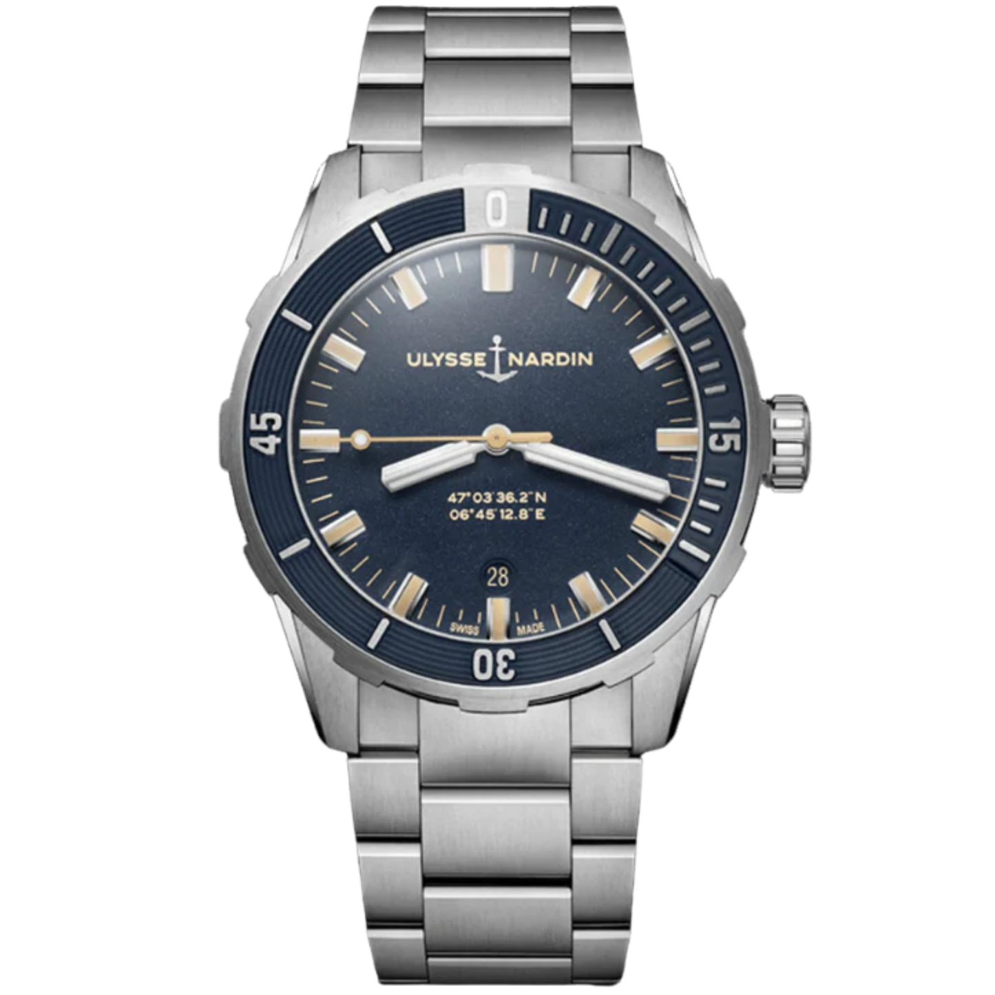 DIVER 42 MM STAINLESS STEEL WITH BLUE DIAL